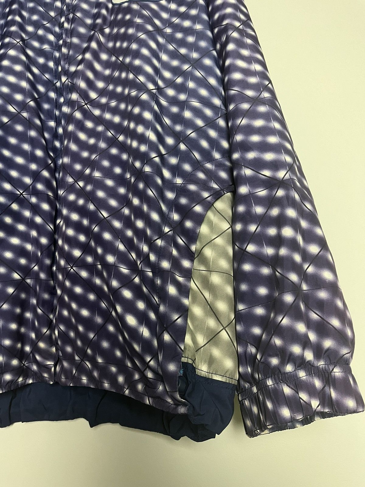 Nike Nike Vintage 90 Center Middle Swoosh Printed Graphic Jacket Size US L / EU 52-54 / 3 - 11 Thumbnail