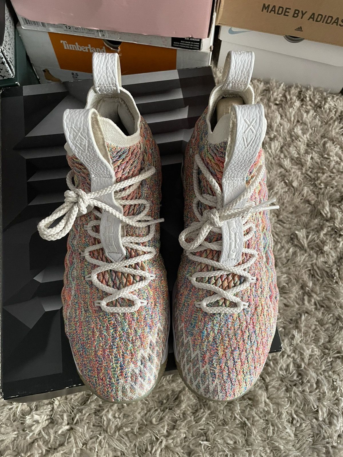 Nike Nike LeBron 15 Fruity Pebbles Size US 9 / EU 42 - 5 Thumbnail