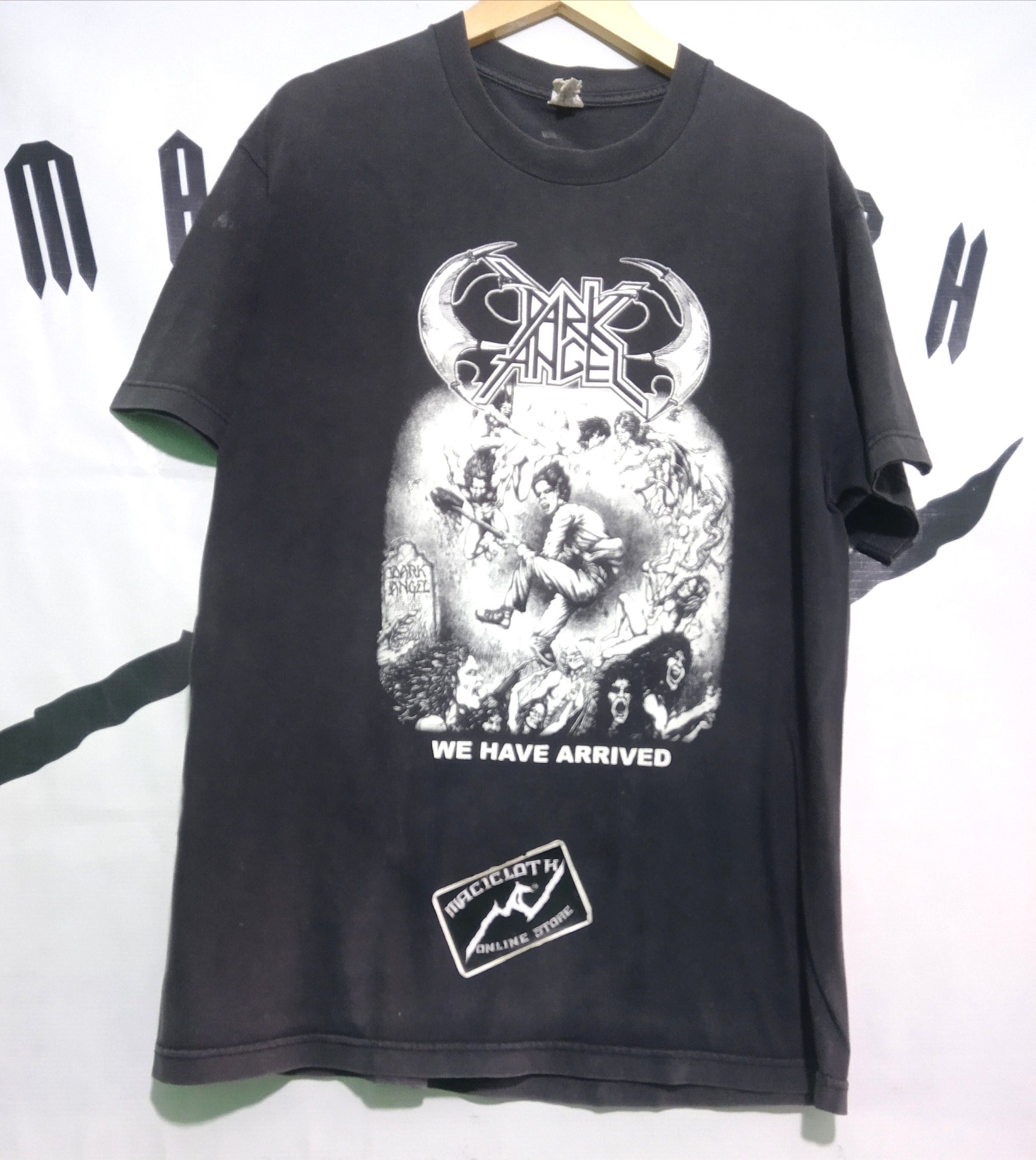 Band Tees × Vintage DARK ANGEL we have arrived Size US L / EU 52-54 / 3 - 1 Thumbnail