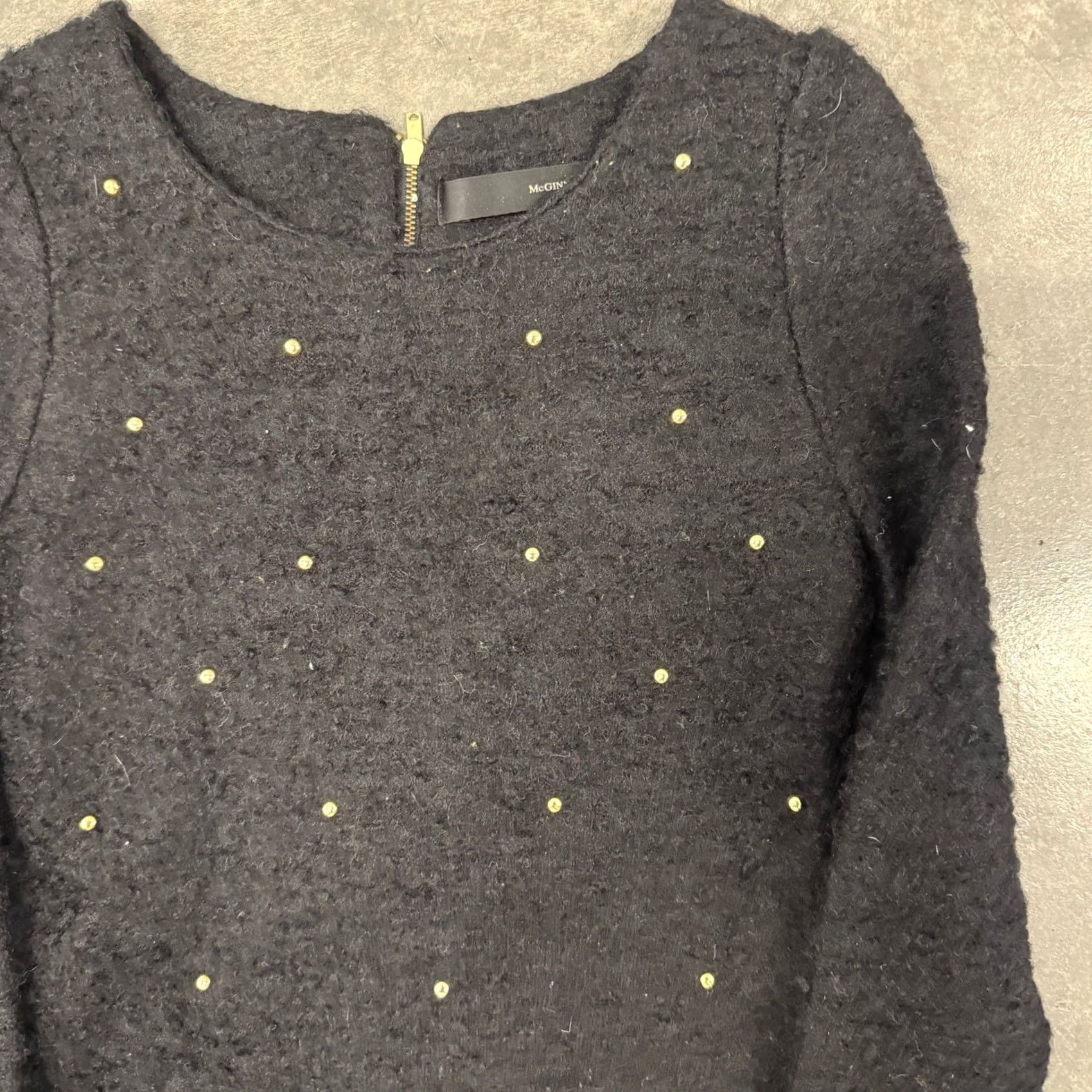 Vintage VINTAGE Y2K LONGSLEEVE BLACK BEAD EMBELLISHED MCCGINN KNIGHTSBRIDGE MINI DRESS XS Womens Short Dress XS Black Y2K Knightsbridge Mini Dress Size XS / US 0-2 / IT 36-38 - 3 Thumbnail