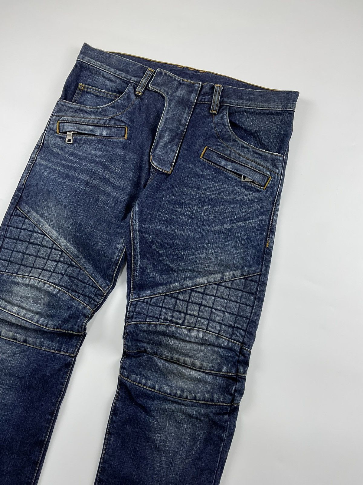 Balmain Balmain Biker Pants Size US 32 / EU 48 - 4 Thumbnail