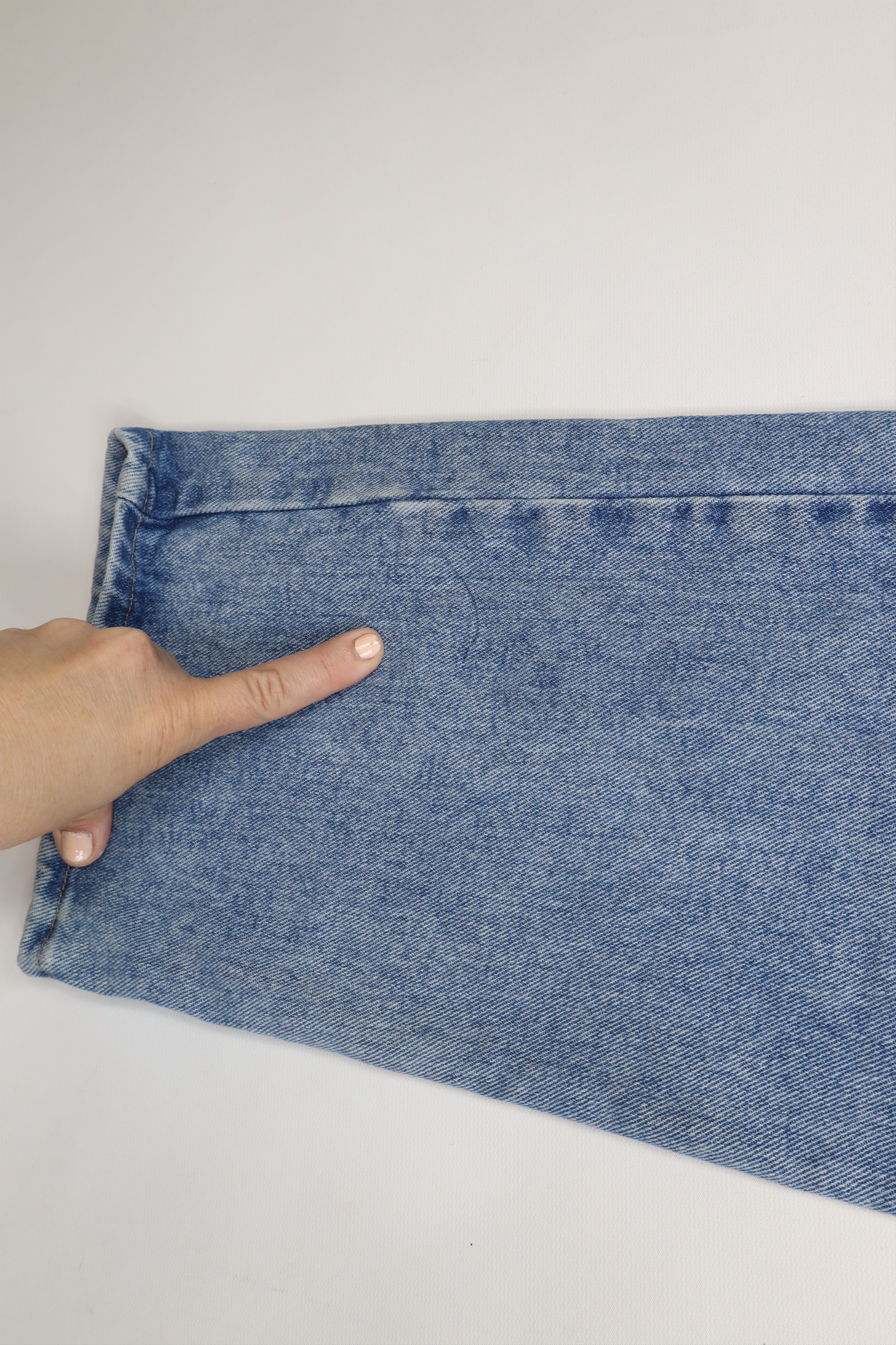 Vintage × Wrangler Vintage Wrangler Regular Wide Leg Denim Jeans Blue Cotton Size US 42 / EU 58 - 5 Thumbnail