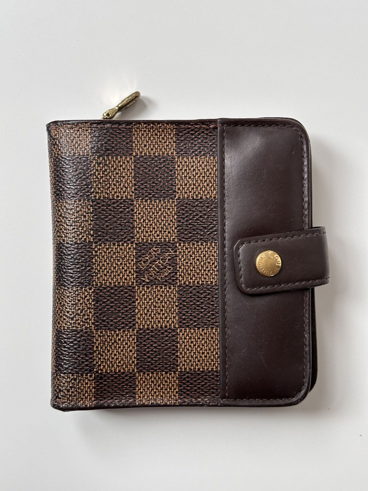 Louis Vuitton Louis Vuitton Threefold Damier Ebene Compact Zippy Wallet Size ONE SIZE - 15 Thumbnail