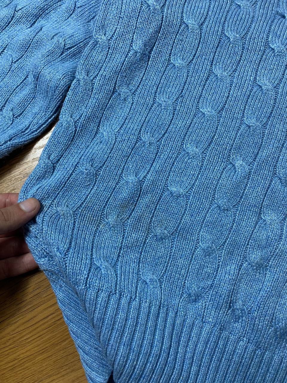Polo Ralph Lauren POLO RALPH LAUREN Shawl Neck Cotton Sweater Size US M / EU 48-50 / 2 - 8 Thumbnail