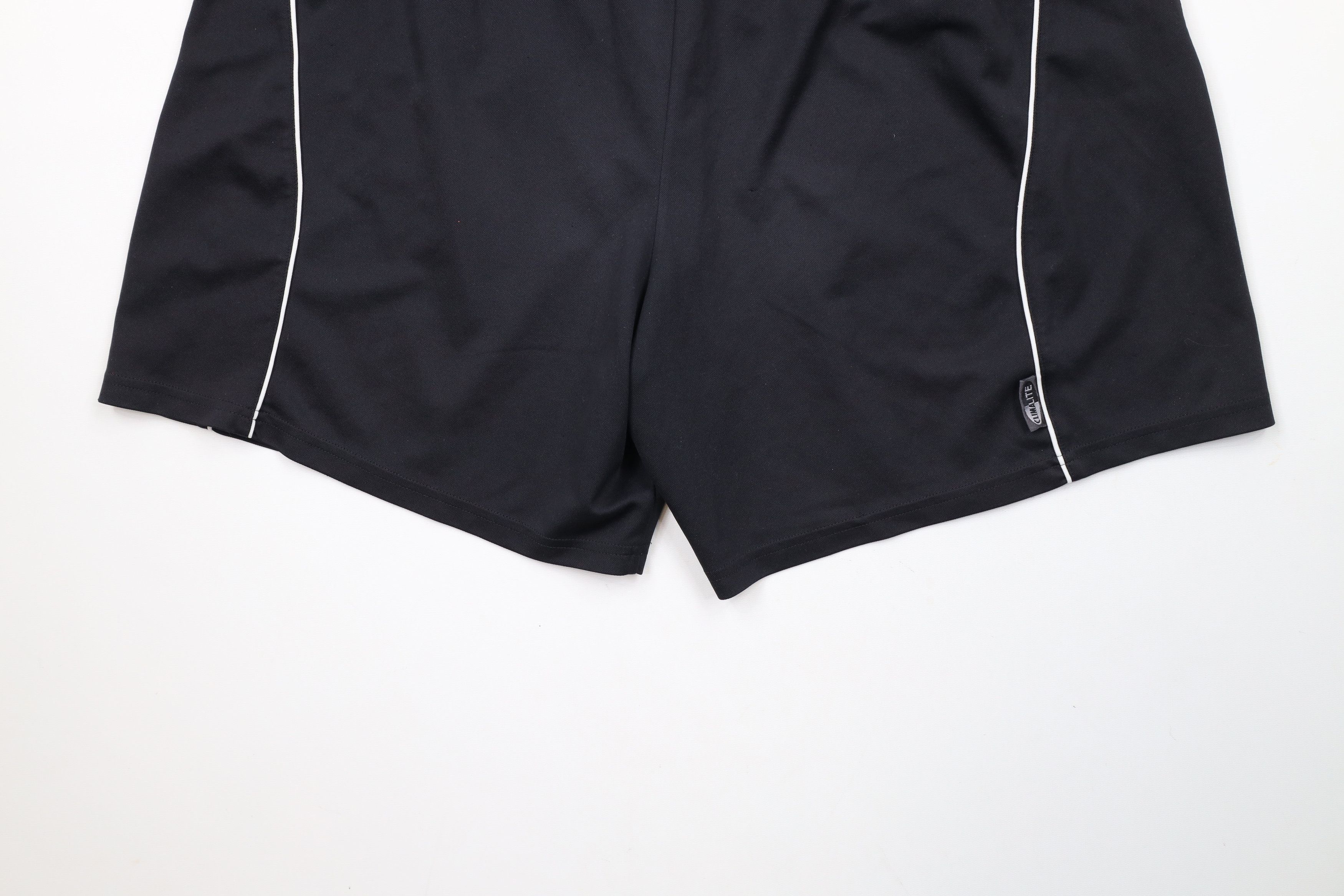 Adidas × Vintage Vintage Adidas Running Jogging Soccer Shorts Black Polyester Size US 36 / EU 52 - 12 Thumbnail