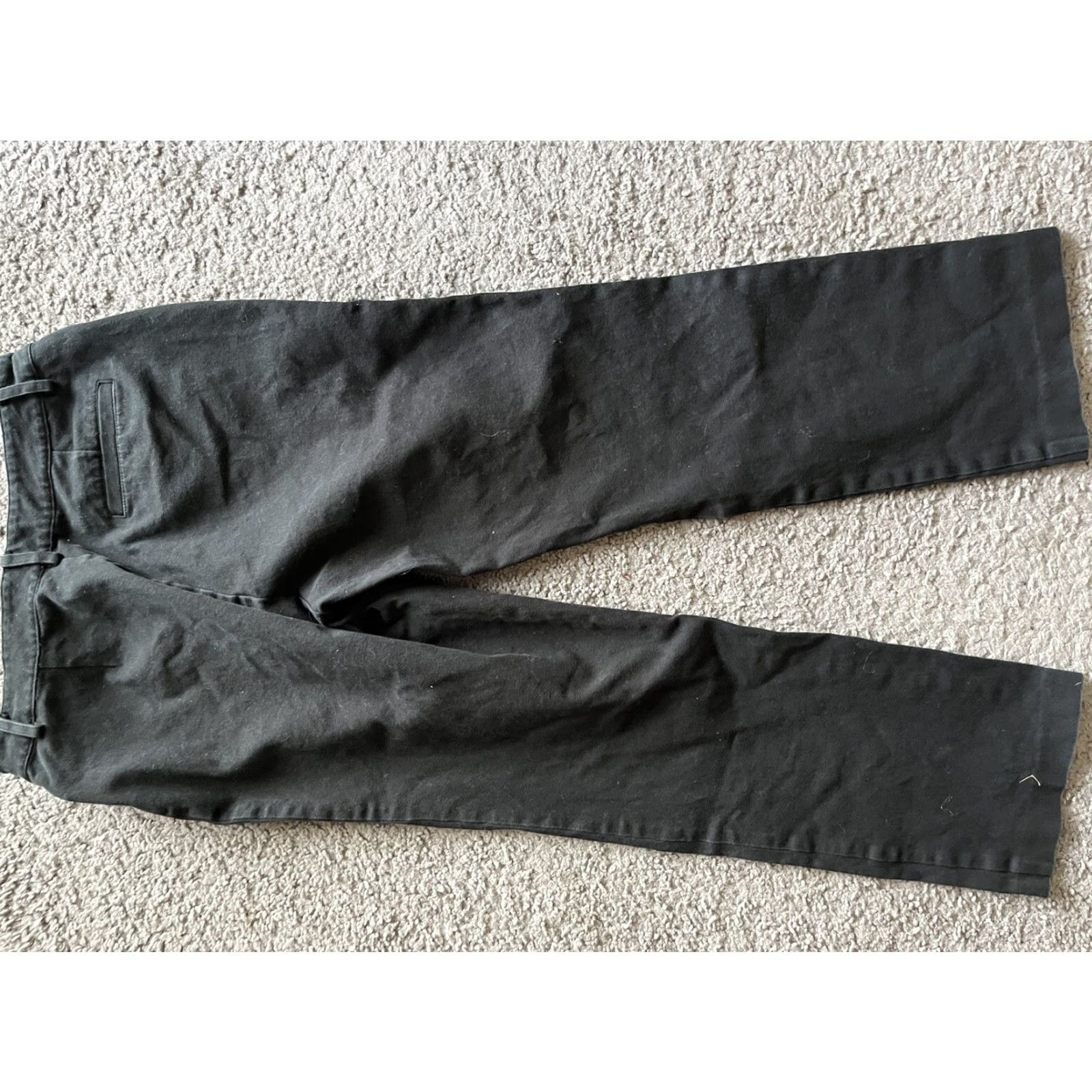 Ralph Lauren Lauren Ralph Lauren Great Plains Women's 6P Petite Black Solid Cropped Pants Size 28" / US 6 / IT 42 - 3 Thumbnail