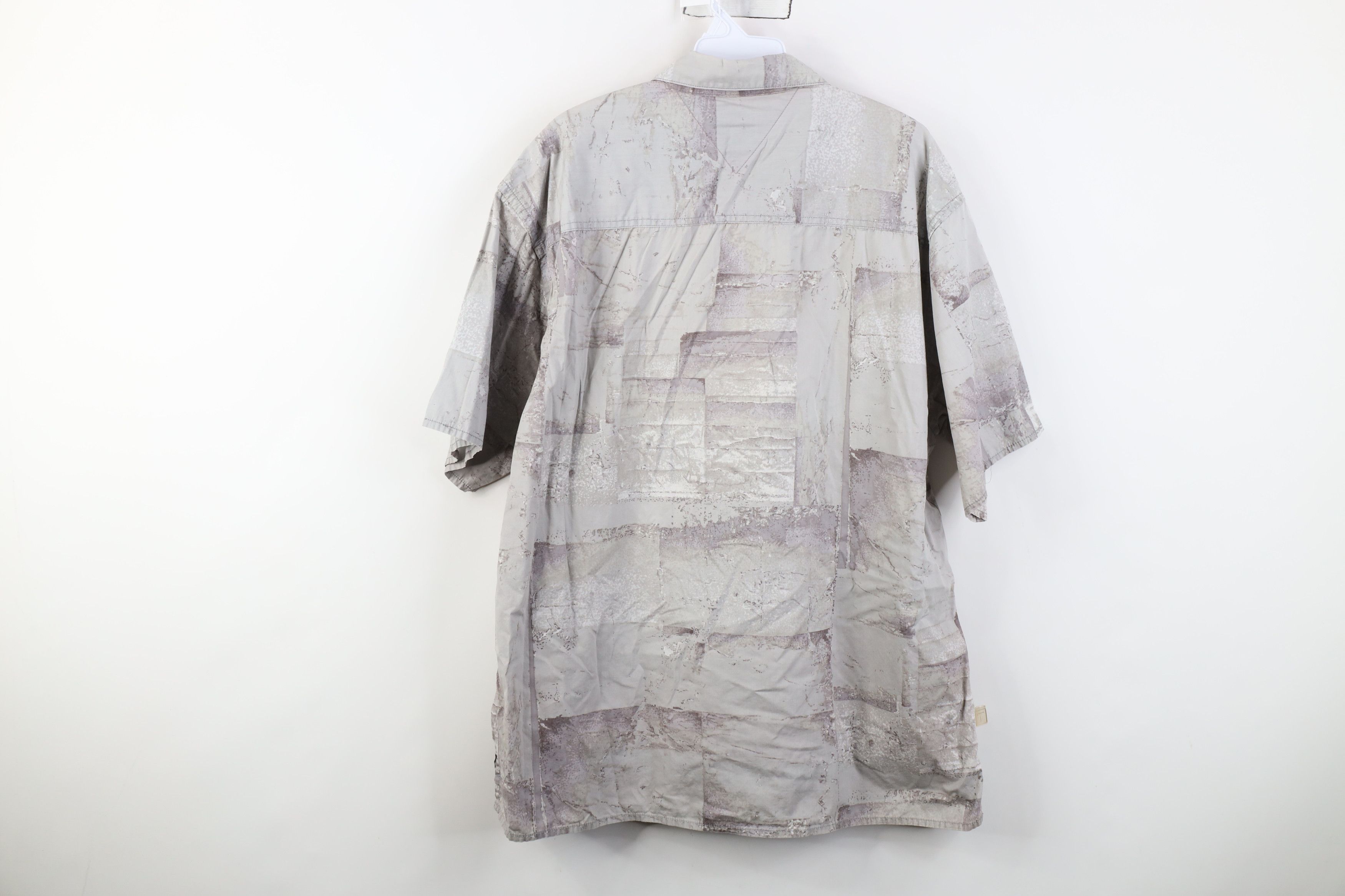Tommy Hilfiger Vintage 90s Y2K Tommy Hilfiger Stone Wall Collared Shirt Size US XL / EU 56 / 4 - 10 Thumbnail