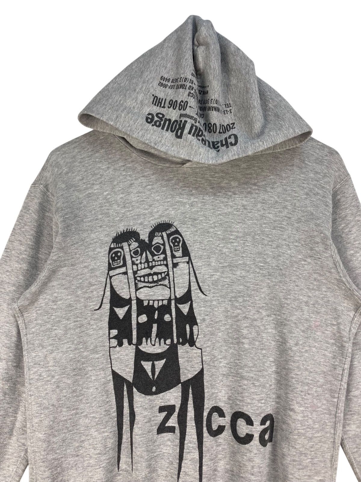 Zucca Zucca Grey Hoodie Size US M / EU 48-50 / 2 - 2 Thumbnail