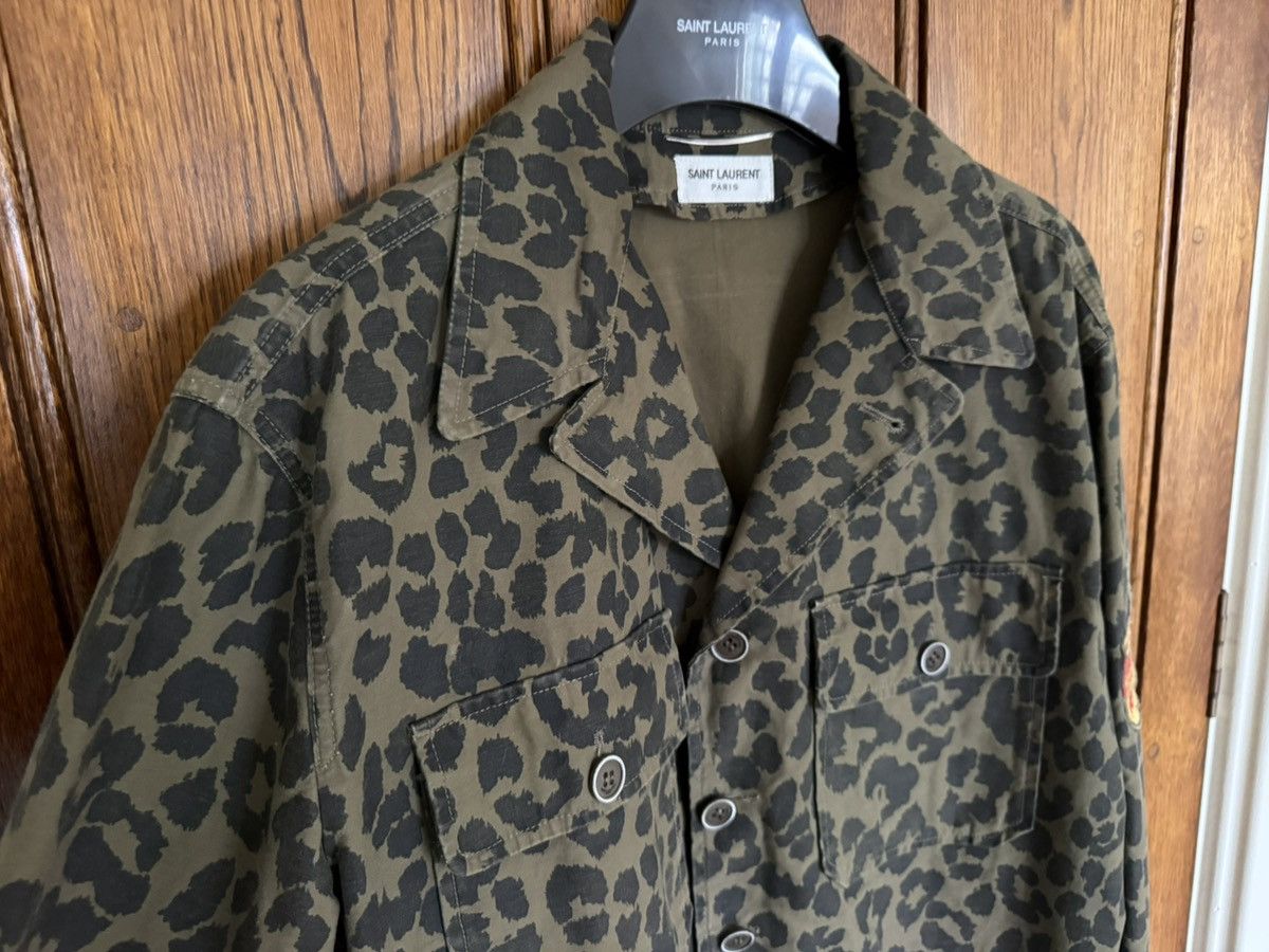 Saint Laurent Paris SS16 Saint Laurent yeah baby babycat leopard jacket 54 XL Size US L / EU 52-54 / 3 - 14 Thumbnail