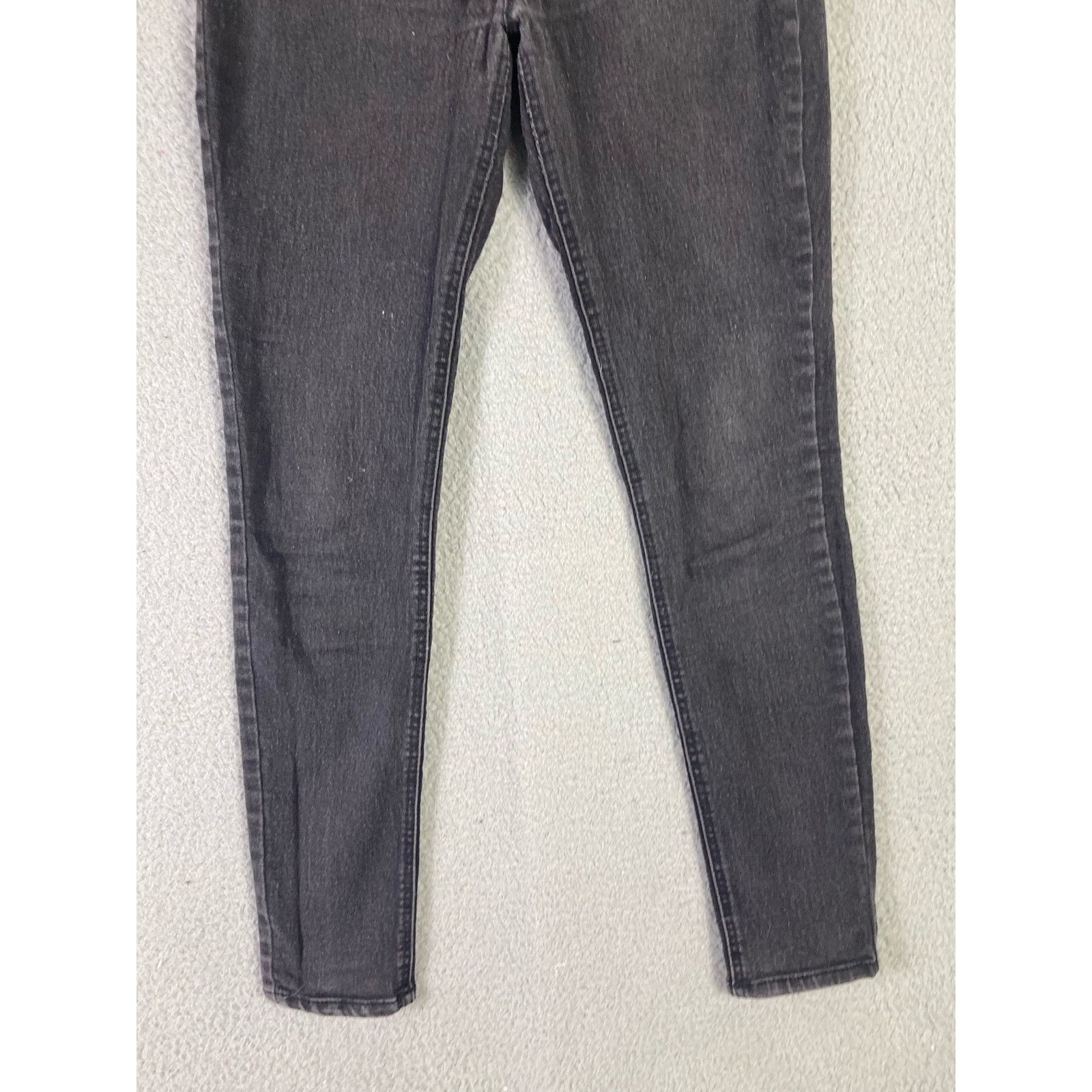 Other No Boundaries Juniors Black Skinny Ankle Mid Rise Jeans Sz 7 Size 27" / US 4 / IT 40 - 6 Thumbnail