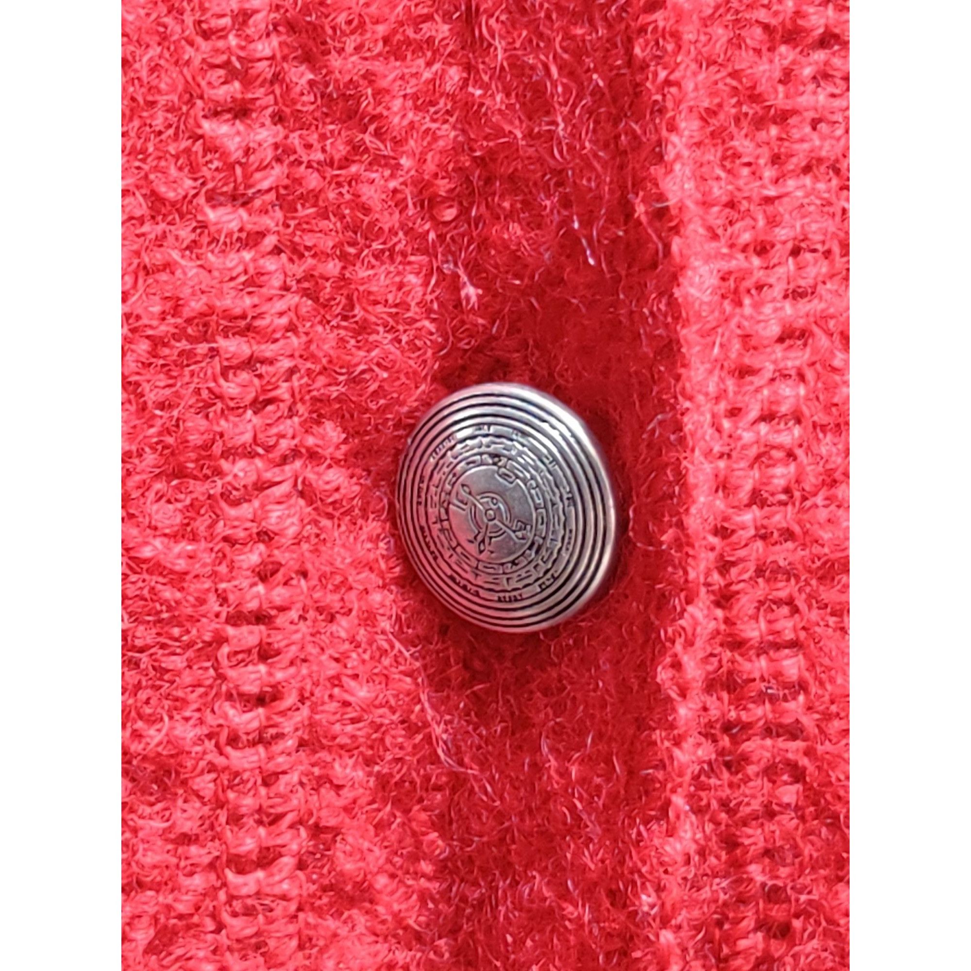 Great Northwest Vintage Great Northwest XL Red Wool Vest Button Front Wester Size XL / US 12-14 / IT 48-50 - 11 Thumbnail