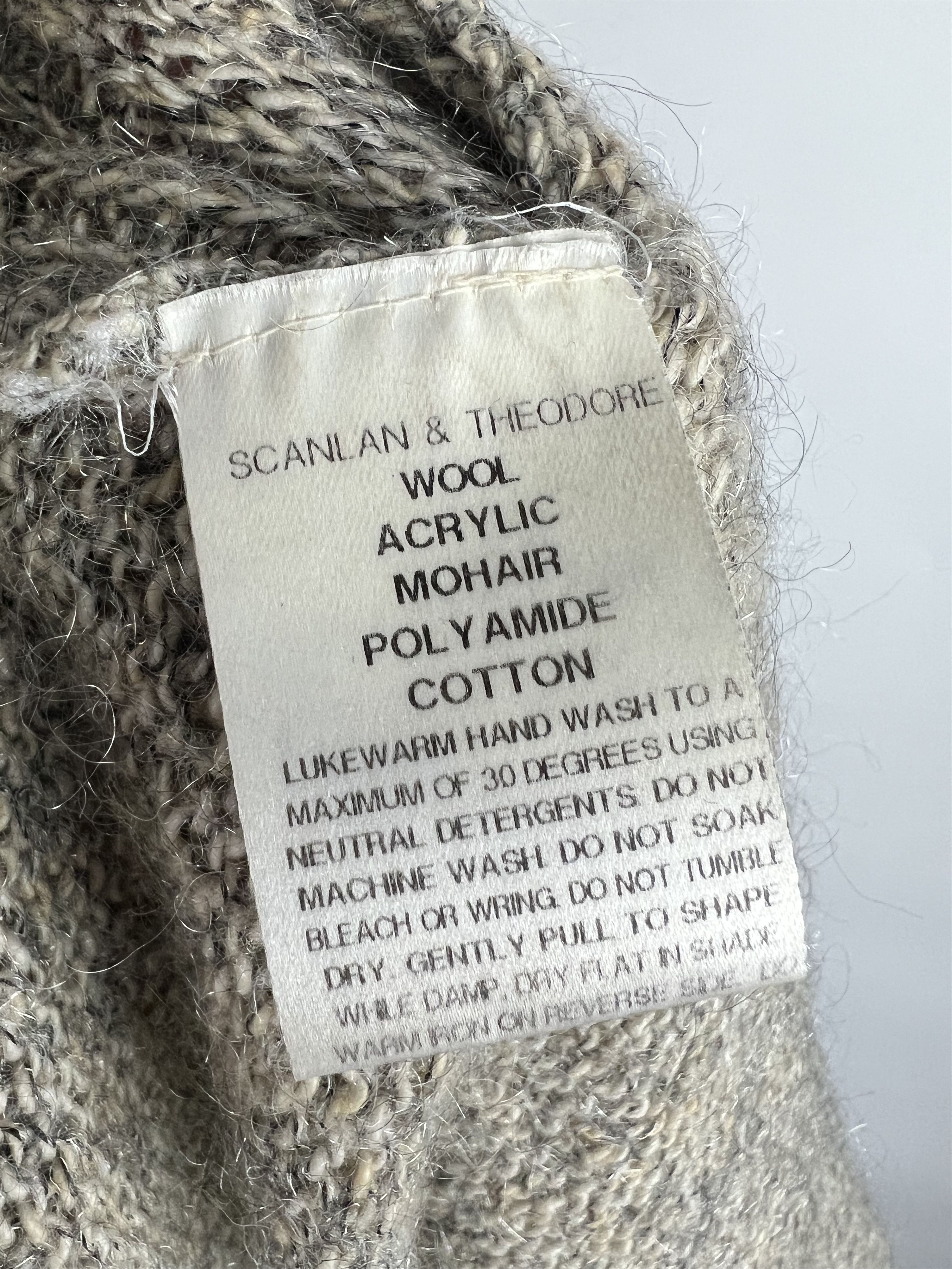 Scanlan Theodore Scanlan Theodore Wool Mohair Turtleneck Sweater Size S/M Size S / US 4 / IT 40 - 11 Thumbnail