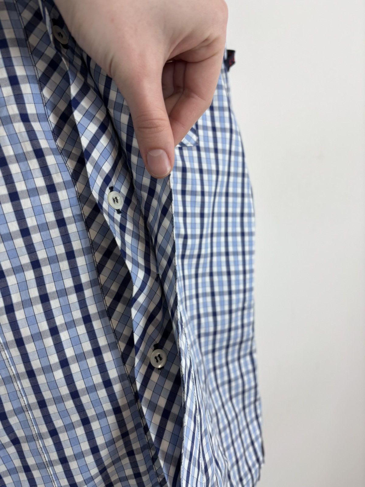 Iceberg Iceberg Vintage Men’s Gingham Check Long Sleeve Shirt Size US L / EU 52-54 / 3 - 10 Thumbnail