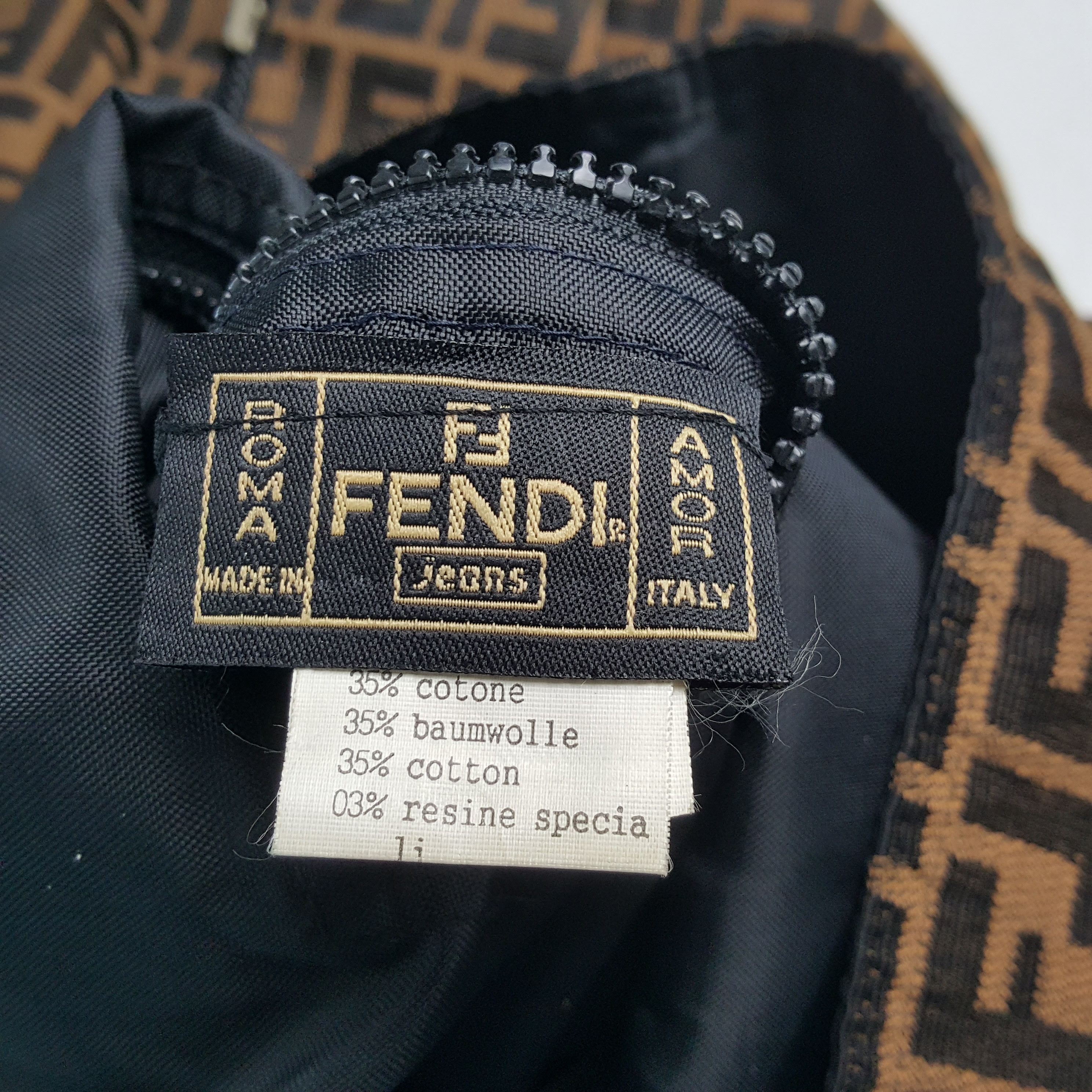 Fendi FENDI Italian Luxury Brand Fashion Style Reversible Jacket Size US L / EU 52-54 / 3 - 10 Thumbnail