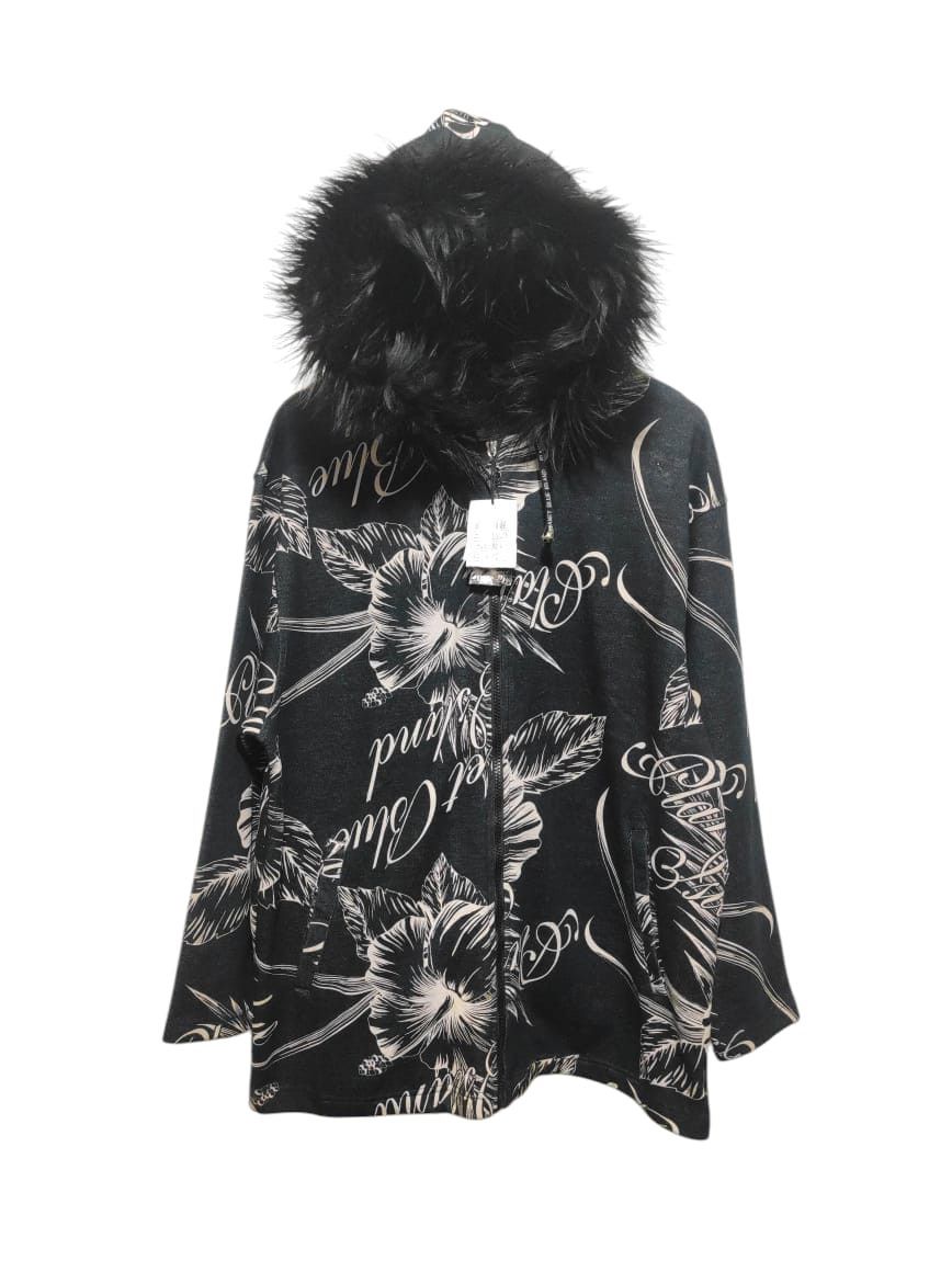 Hysteric Glamour Planet blue island Zip Fur Hoodie i6w9 Lgb Style Size US L / EU 52-54 / 3 - 1 Thumbnail