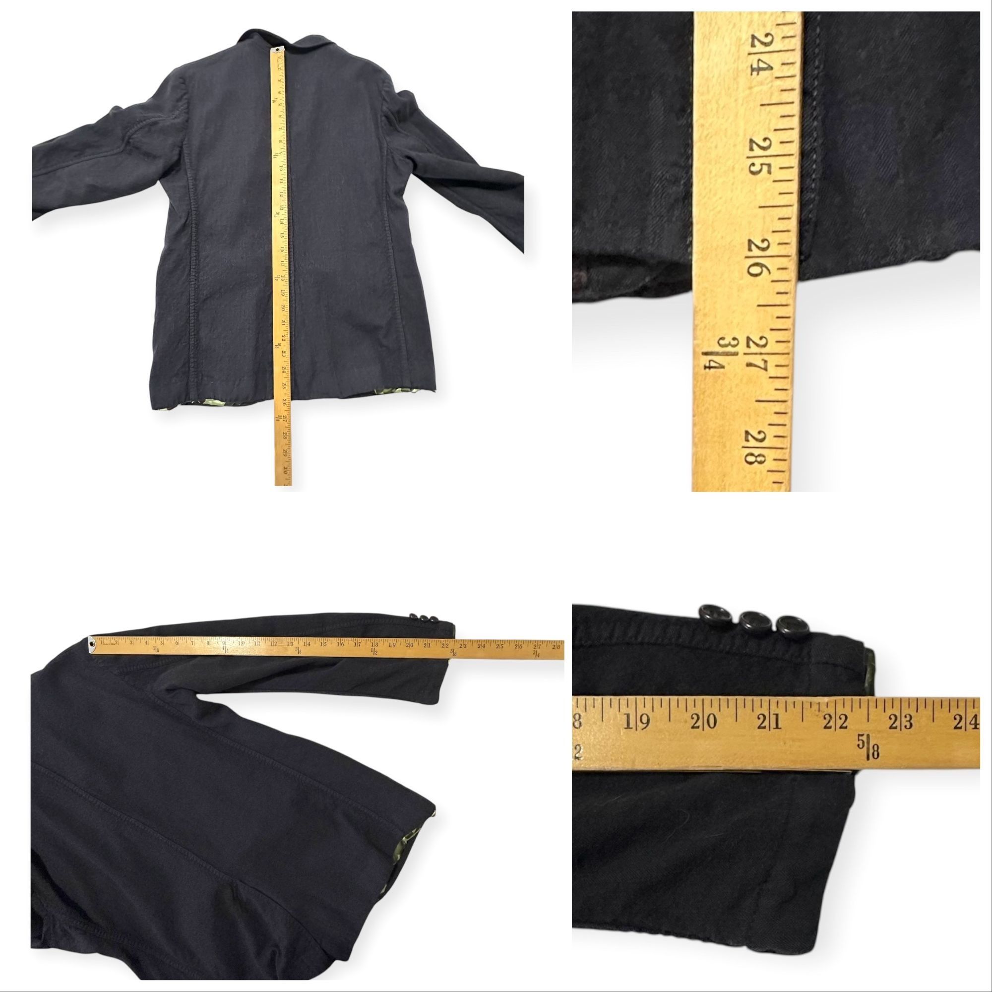 Comme des Garcons Homme Comme Des Garçons HOMME Black Wool Jacket, Size XS, AW2017 Size US XS / EU 42 / 0 - 17 Thumbnail