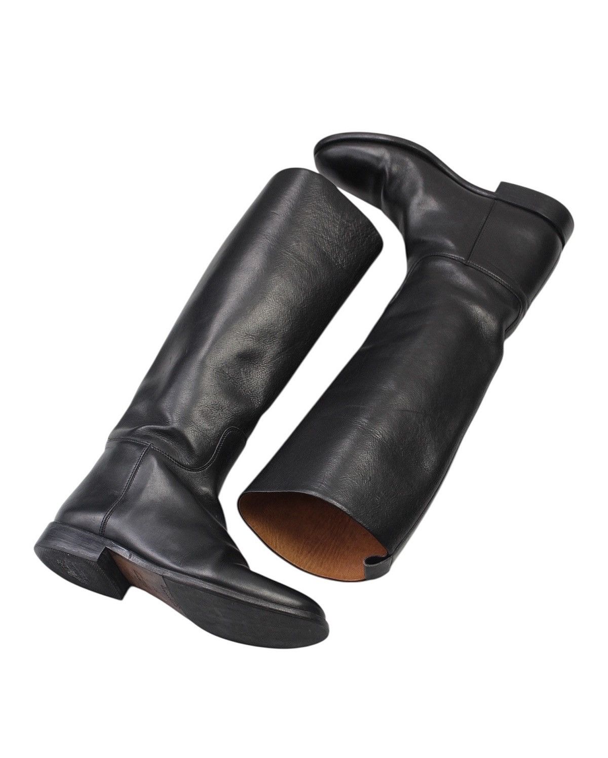 Hermes 2000S HERMÈS BLACK RIDING BOOTS Size US 5.5 / IT 35.5 - 3 Thumbnail