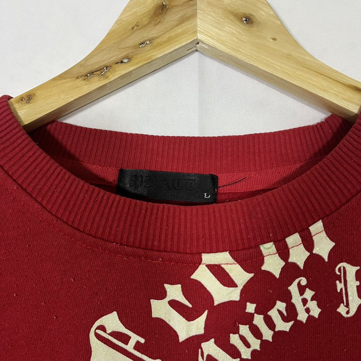 If Six Was Nine Y2K WORDING POEM LONG SLEEVE TEE Size US M / EU 48-50 / 2 - 2 Thumbnail
