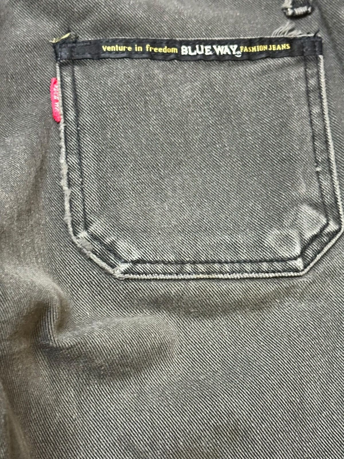 Vintage Blue Way Flare Bootcut Style Denim in Gray, Men's (Size 26) — image 6 of 6