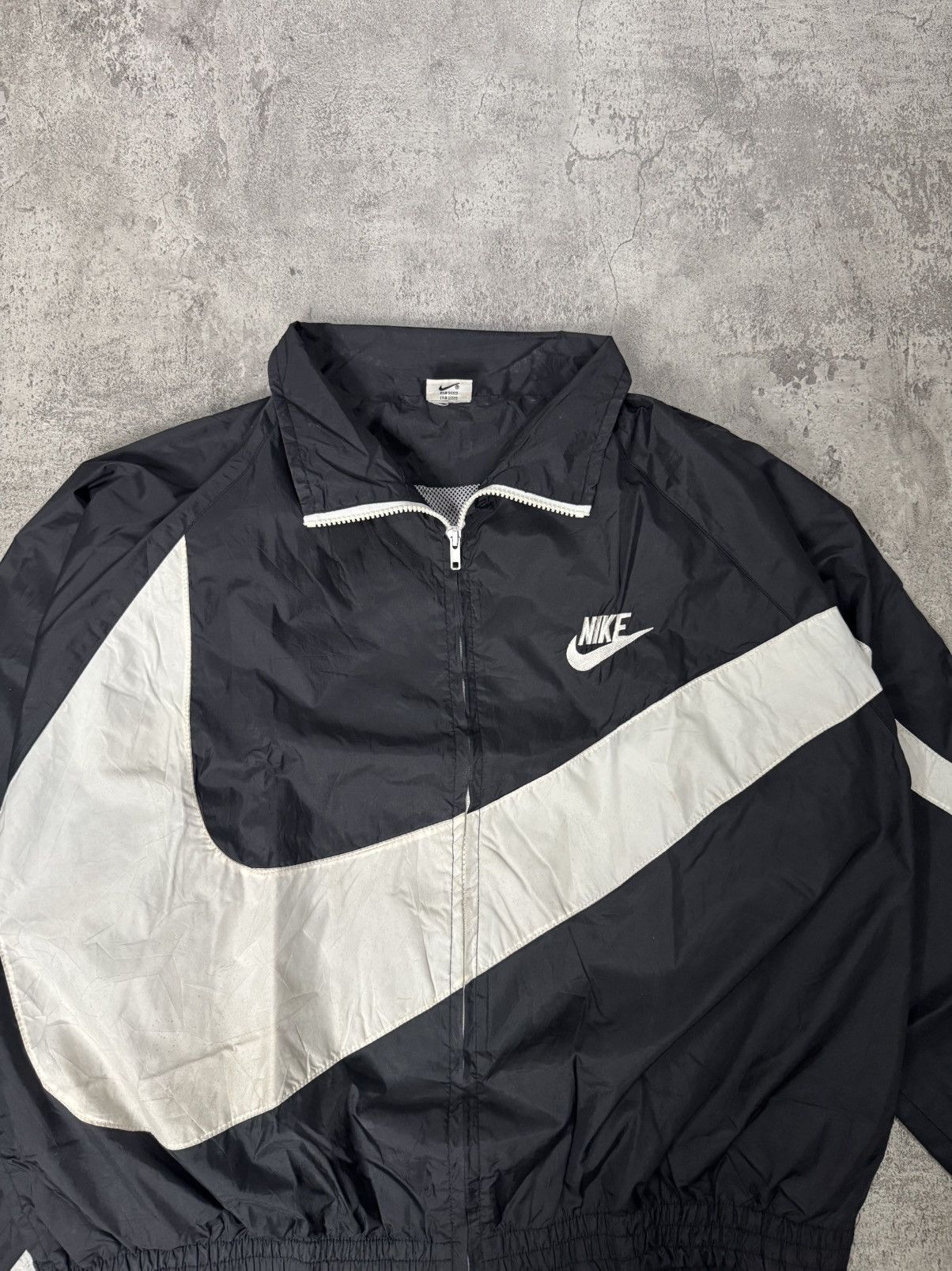 Nike VINTAGE 90’S NIKE BIG SWOOSH WOVEN JACKET Size US XL / EU 56 / 4 - 2 Thumbnail