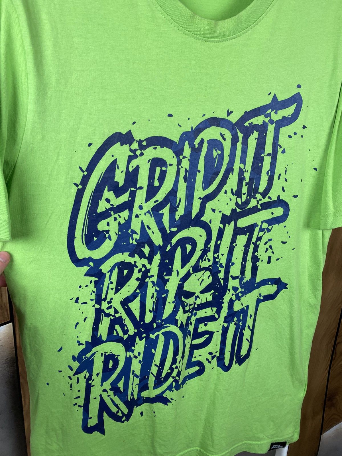 No Fear 😱T-Shirt No Fear Grip It Rip It Ride It Moto Tee😱 Size US M / EU 48-50 / 2 - 2 Thumbnail