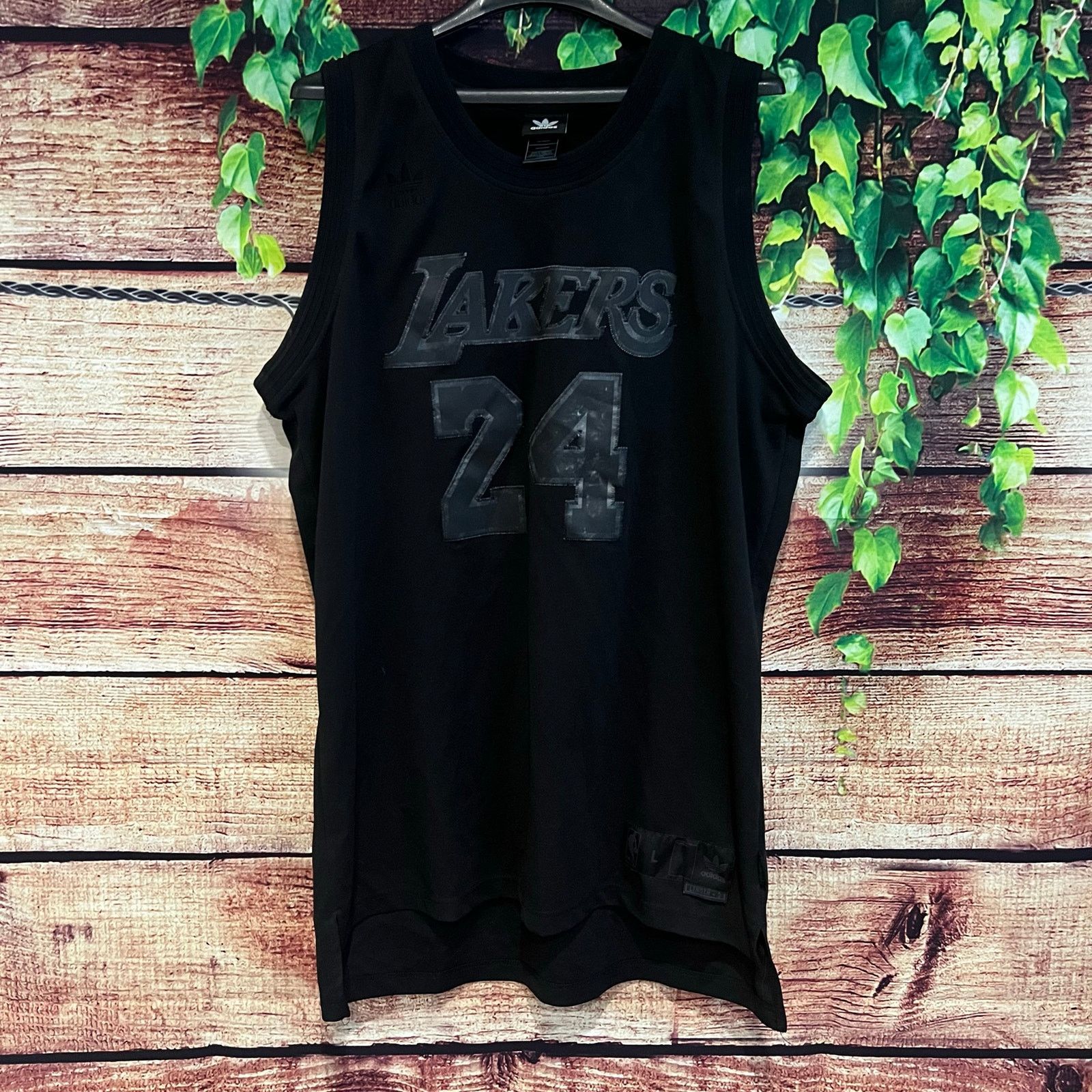 Adidas Rare Lakers Kobe Bryant #24 Swingman Blackout Jersey Adidas Size US L / EU 52-54 / 3 - 1 Thumbnail