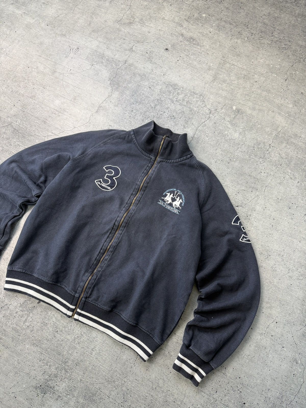 Polo Ralph Lauren Vintage Y2K Polo Ralph Lauren Style La Martina Zip Hoodie Size US L / EU 52-54 / 3 - 3 Thumbnail