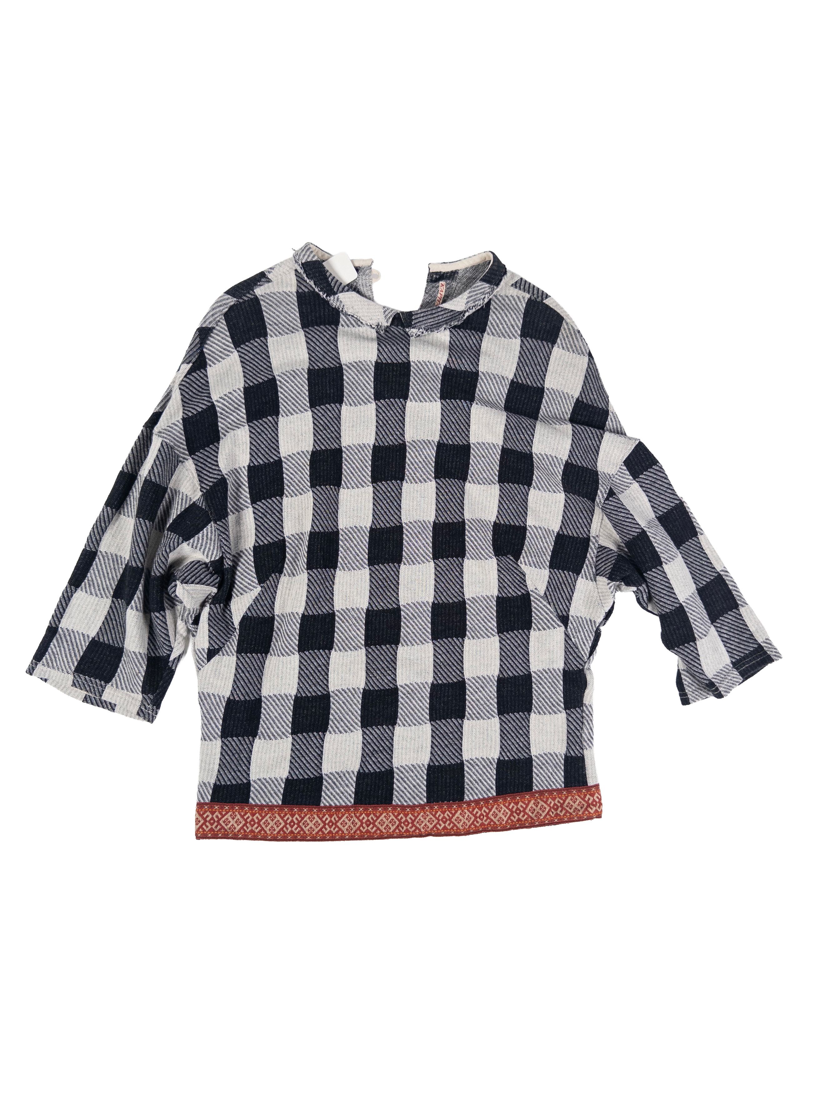 Kapital Kapital Sashiko Construction Checkered Shirt Size US M / EU 48-50 / 2 - 3 Thumbnail