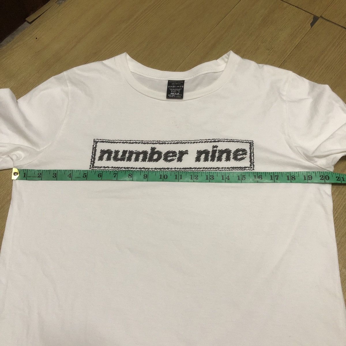 Number (N)ine Number Nine Box Logo Tee Size US L / EU 52-54 / 3 - 6 Thumbnail