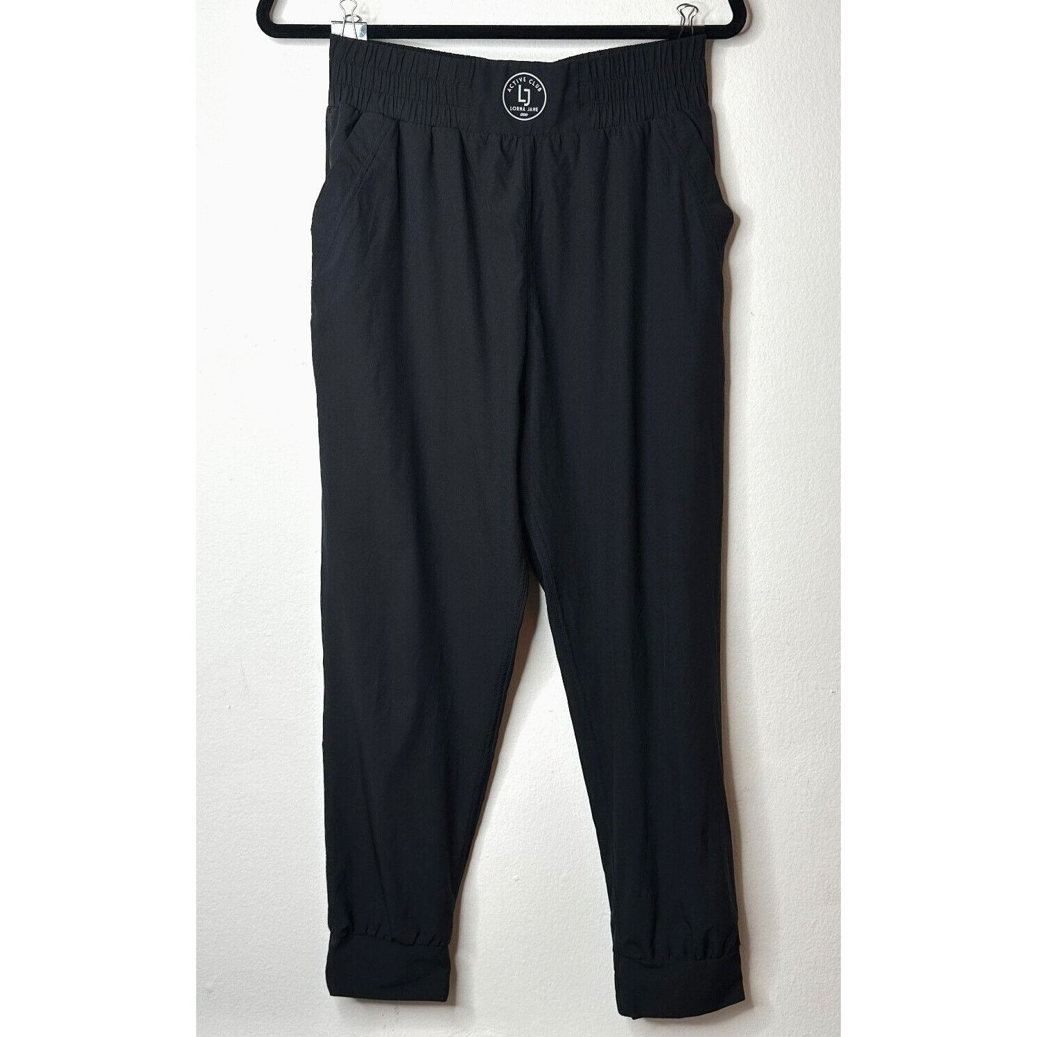 Other Uniquely Lorna Jane Jet Black Active Club Jogger Pants S Size 27" / US 4 / IT 40 - 1 Thumbnail