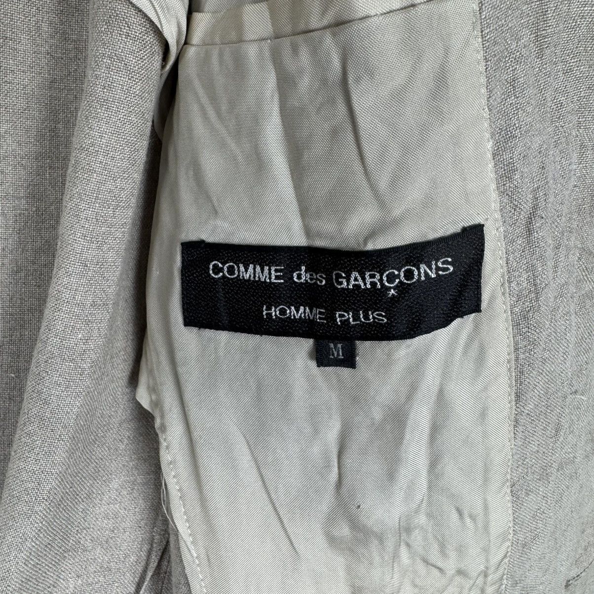 Comme des Garcons Homme Plus 🌟CDG HOMME PLUS AW1995 LINEN BLAZER COAT Size US M / EU 48-50 / 2 - 11 Thumbnail
