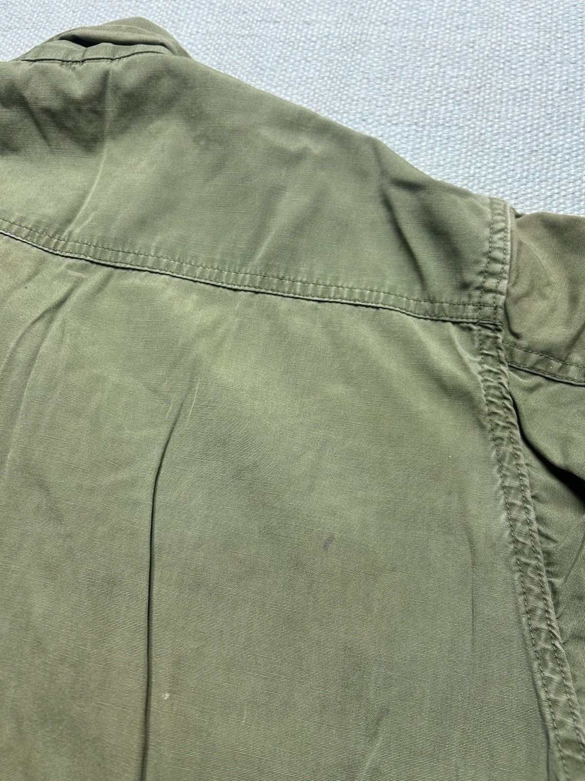 Vintage 60s OG 107 slant pocket shirt non ripstop poplin Vietnam S Size US S / EU 44-46 / 1 - 18 Thumbnail