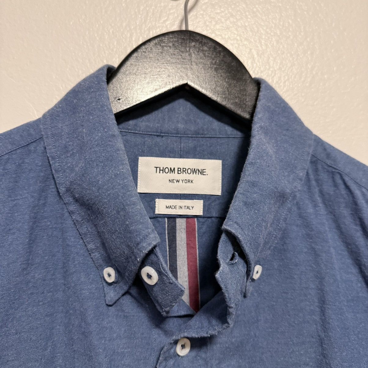 Thom Browne Chambray Shirt - Size 2 - Made in Italy Size US S / EU 44-46 / 1 - 3 Thumbnail