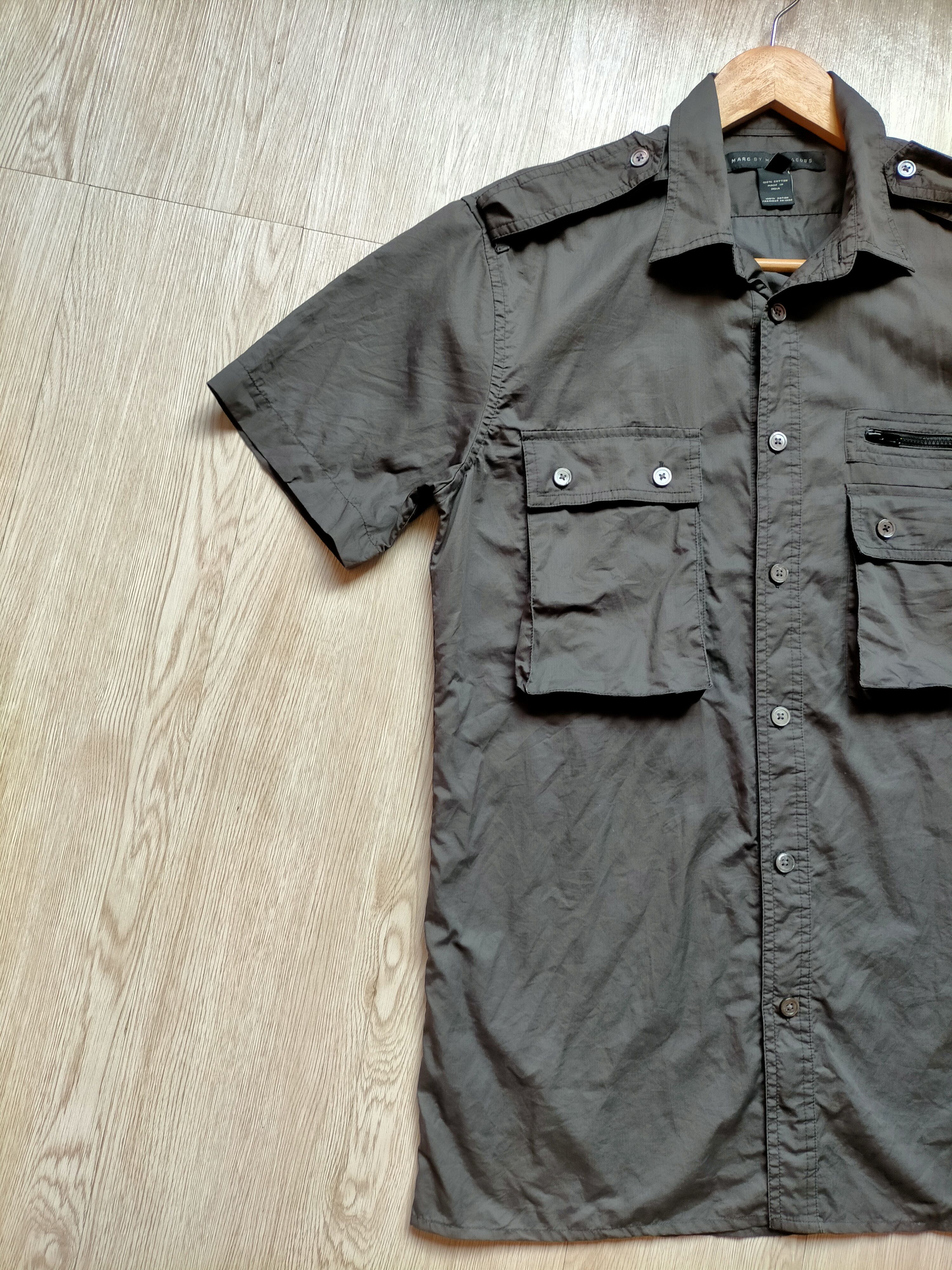 Marc Jacobs Marc Jacobs Double Pocket zipped Shirt Button ups Size US M / EU 48-50 / 2 - 3 Thumbnail