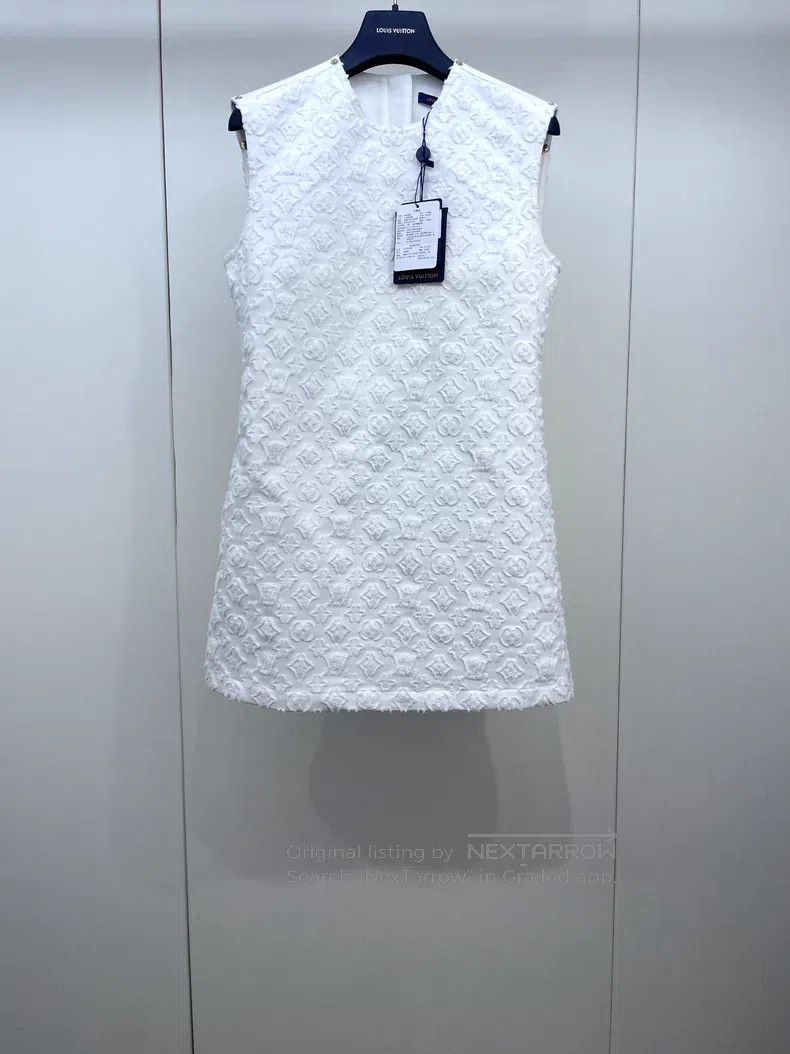 Louis Vuitton 25SS Jacquard Sleeveless Tank Dress