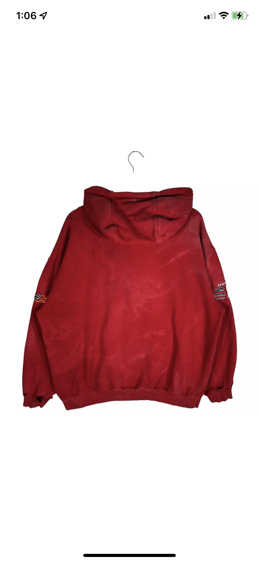 Fox Racing × Vintage Vintage Fox Racing Honda Moto Hoodie Size US L / EU 52-54 / 3 - 3 Thumbnail