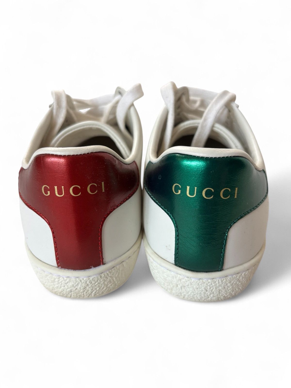 Gucci Gucci Ace GG Apple leather sneakers Size US 7 / IT 37 - 5 Thumbnail