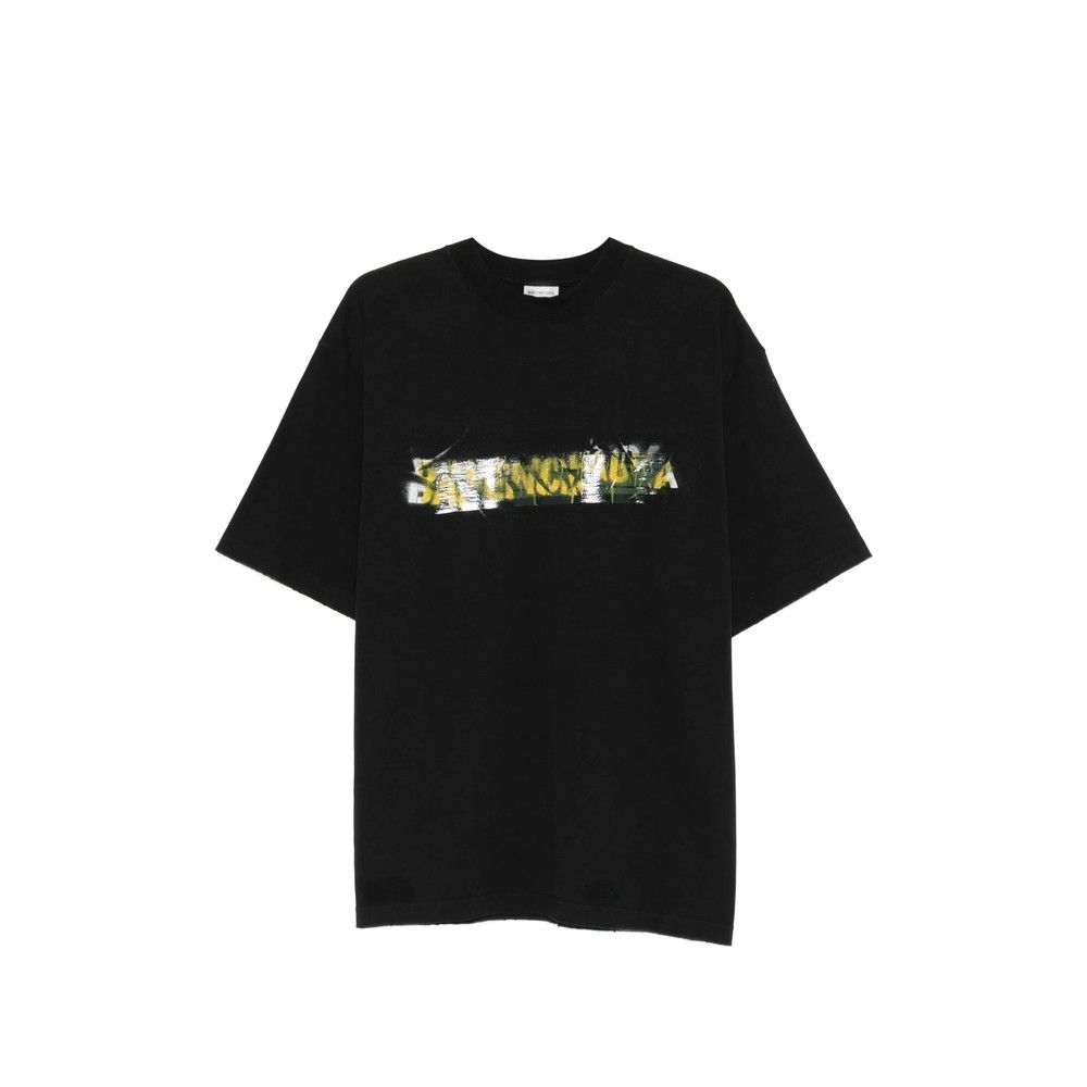 Balenciaga Balenciaga BLACK T-Shirts & Vests - T-Shirts Size US L / EU 52-54 / 3 - 1 Thumbnail