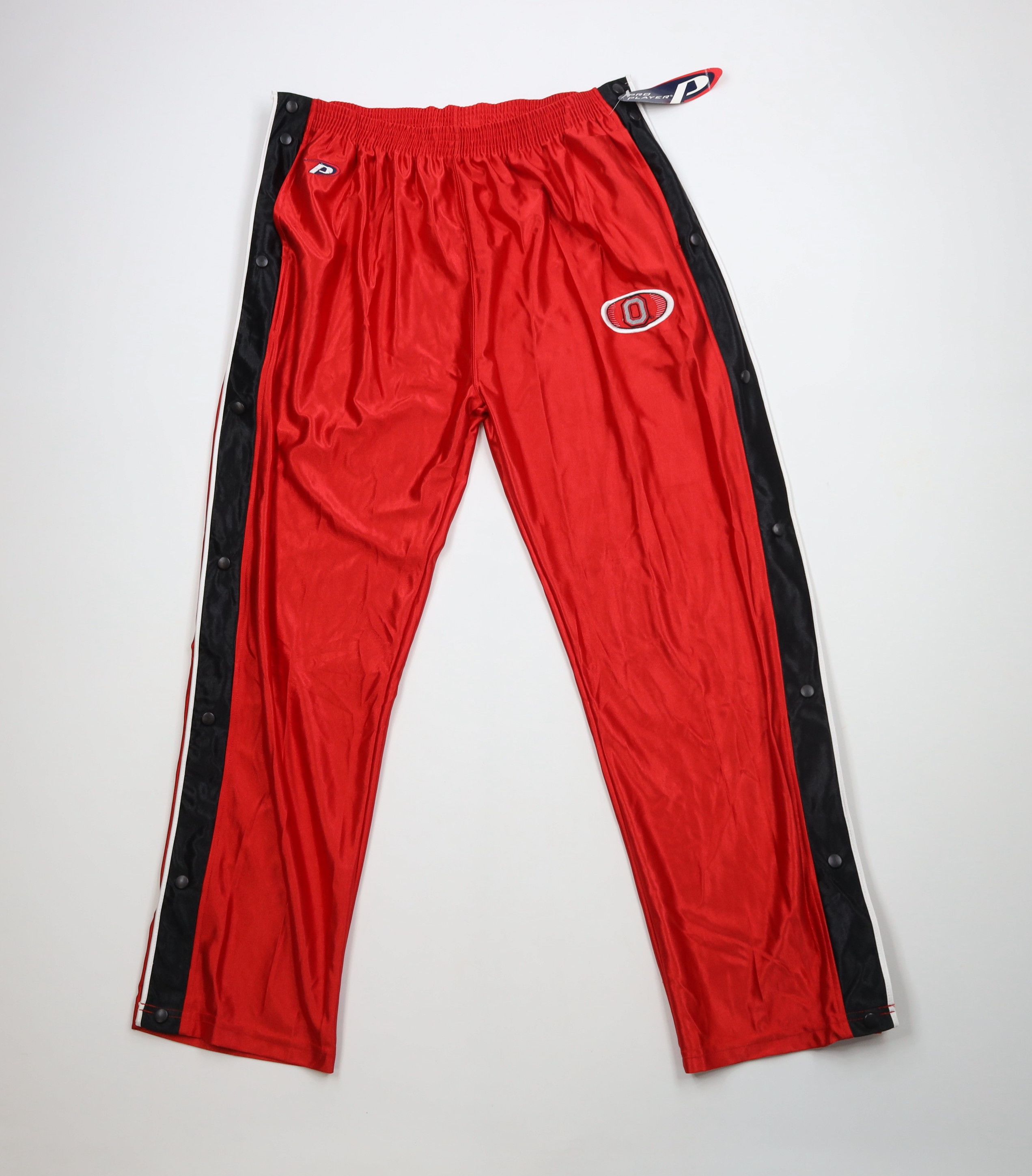 Vintage NOS Vintage Y2K Ohio State University Wide Leg Pants Red Size US 38 / EU 54 - 1 Thumbnail