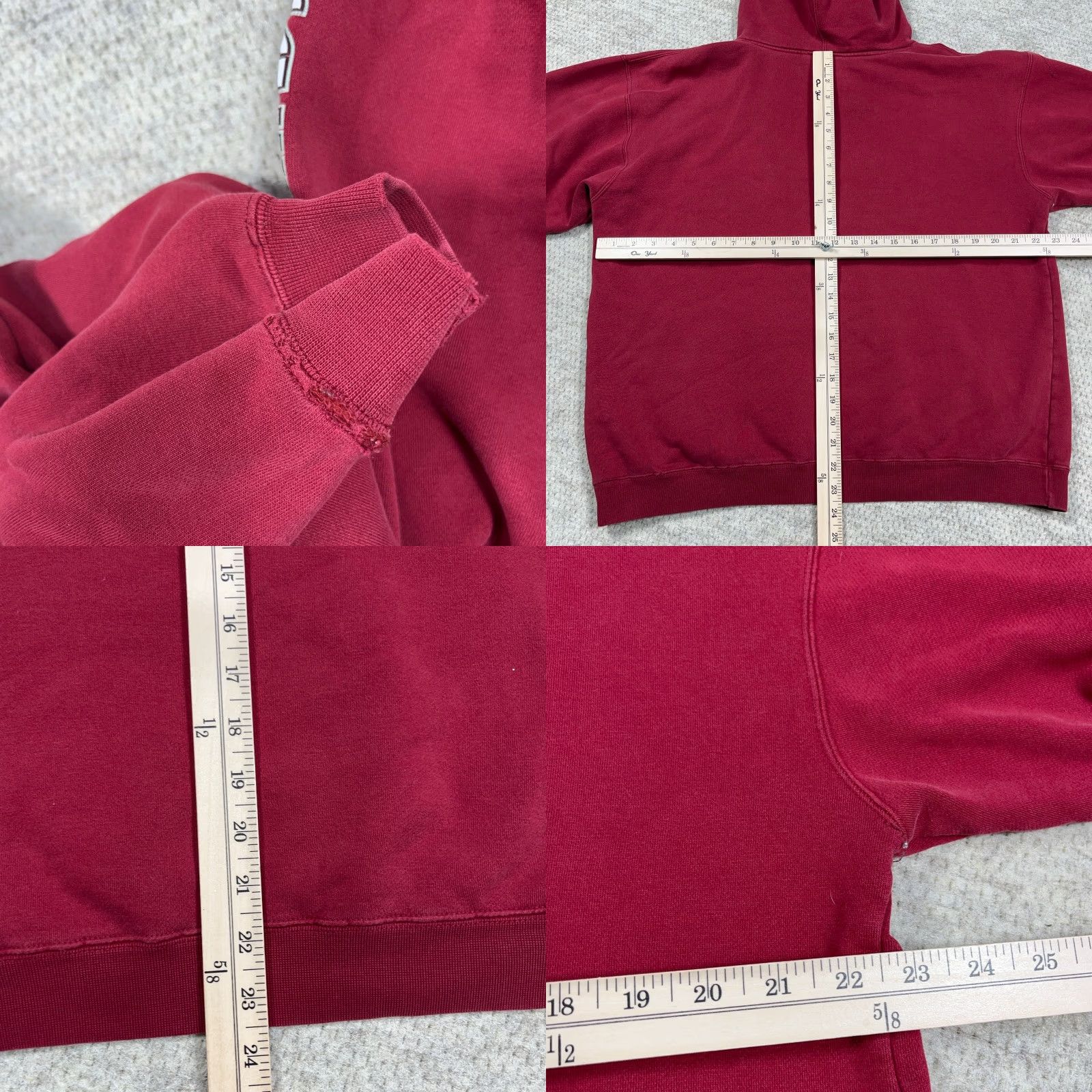 No Fear VINTAGE No Fear Y2K Hoodie Men M Red Graphic Print Pullover Hooded Sweatshirt Grunge 2000s Skate Sleeve Hit Casual Styles Size US M / EU 48-50 / 2 - 8 Thumbnail