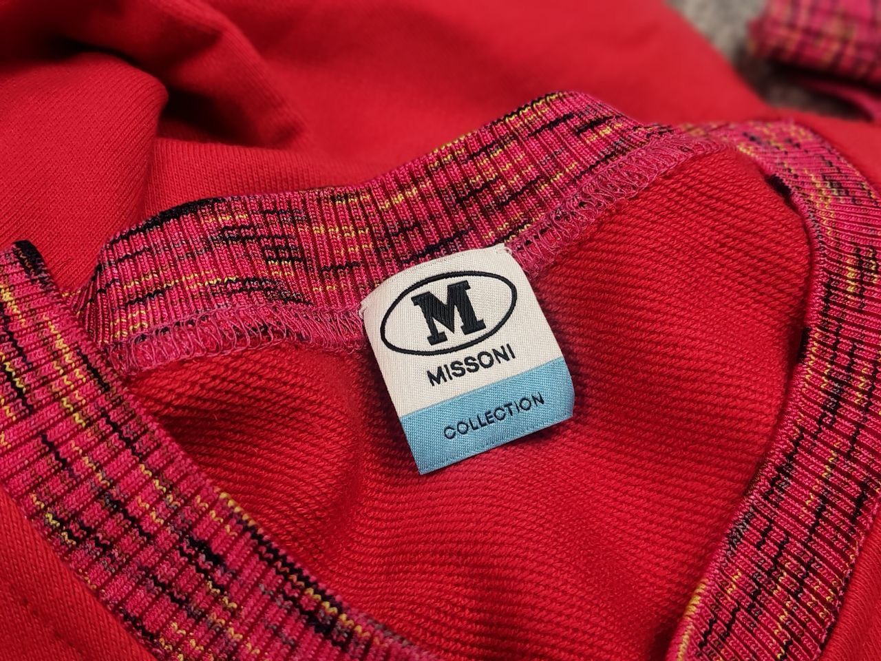 Missoni Missoni Design Minimalist Collection Red Crewneck Sweatshirt Size M / US 6-8 / IT 42-44 - 13 Thumbnail