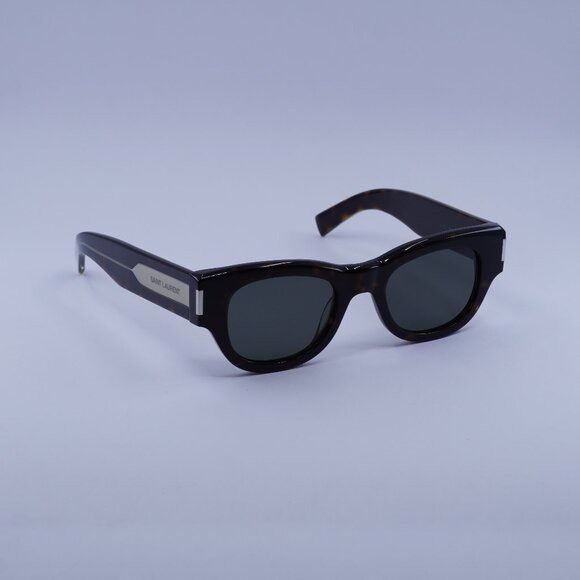 Saint Laurent Paris Saint Laurent SL573 002 Sunglasses Dark Havana Square Frame, Size ONE SIZE - 1 Thumbnail