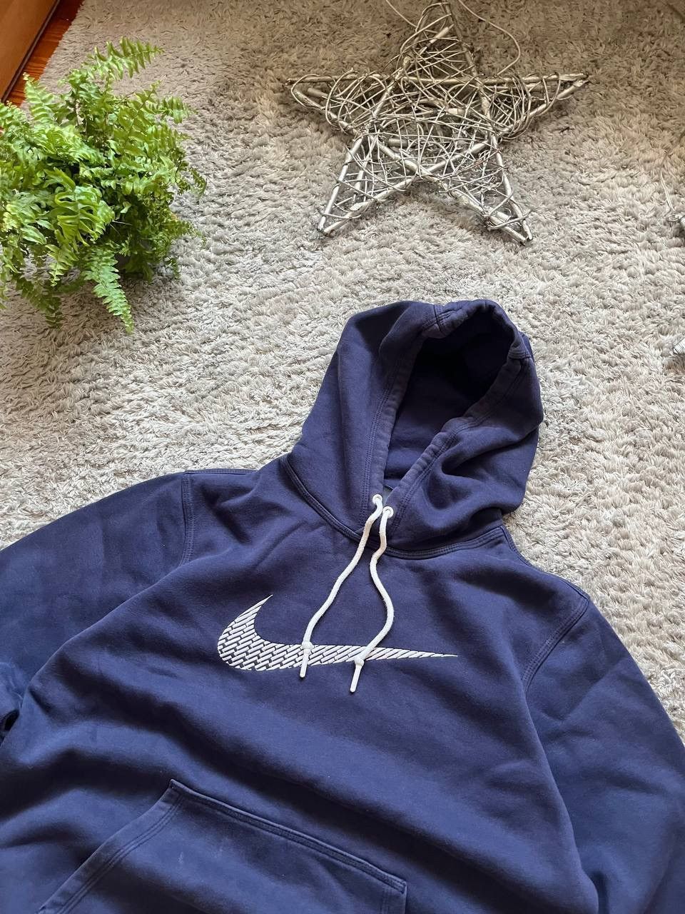 Nike × Vintage Nike Hoodie Streetwear Vintage Big Logo Swoosh Rare Size US M / EU 48-50 / 2 - 3 Thumbnail