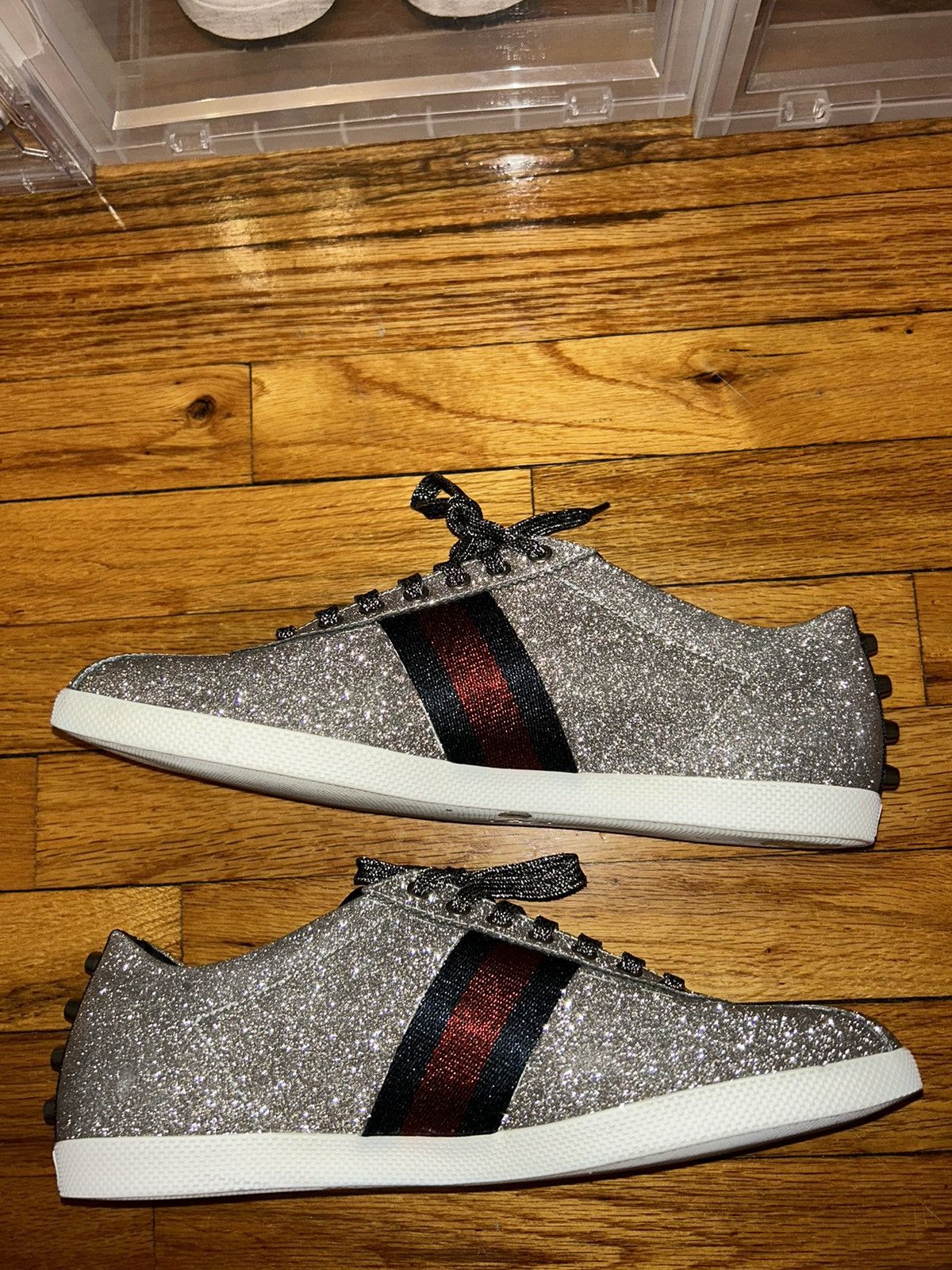 Gucci Gucci Bambi Web Sneakers Size 10 Size US 10 / EU 43 - 5 Thumbnail