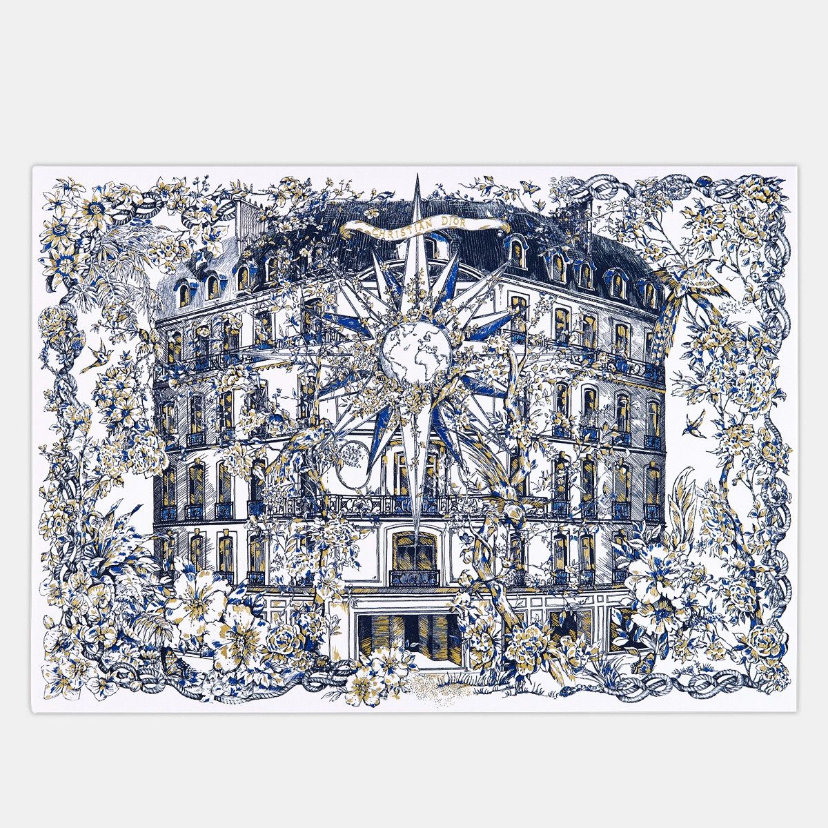 Dior o1bcso1str0225 Size:OS/ Plece Puzzle in Reve Size ONE SIZE - 1 Thumbnail