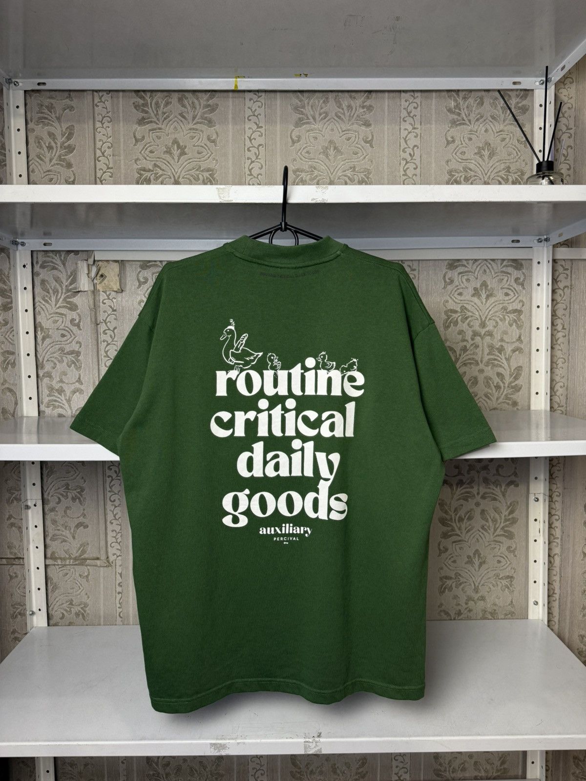 Percival Mens Percival T shirt Auxiliary Routine Critical Goods Size US S / EU 44-46 / 1 - 1 Thumbnail