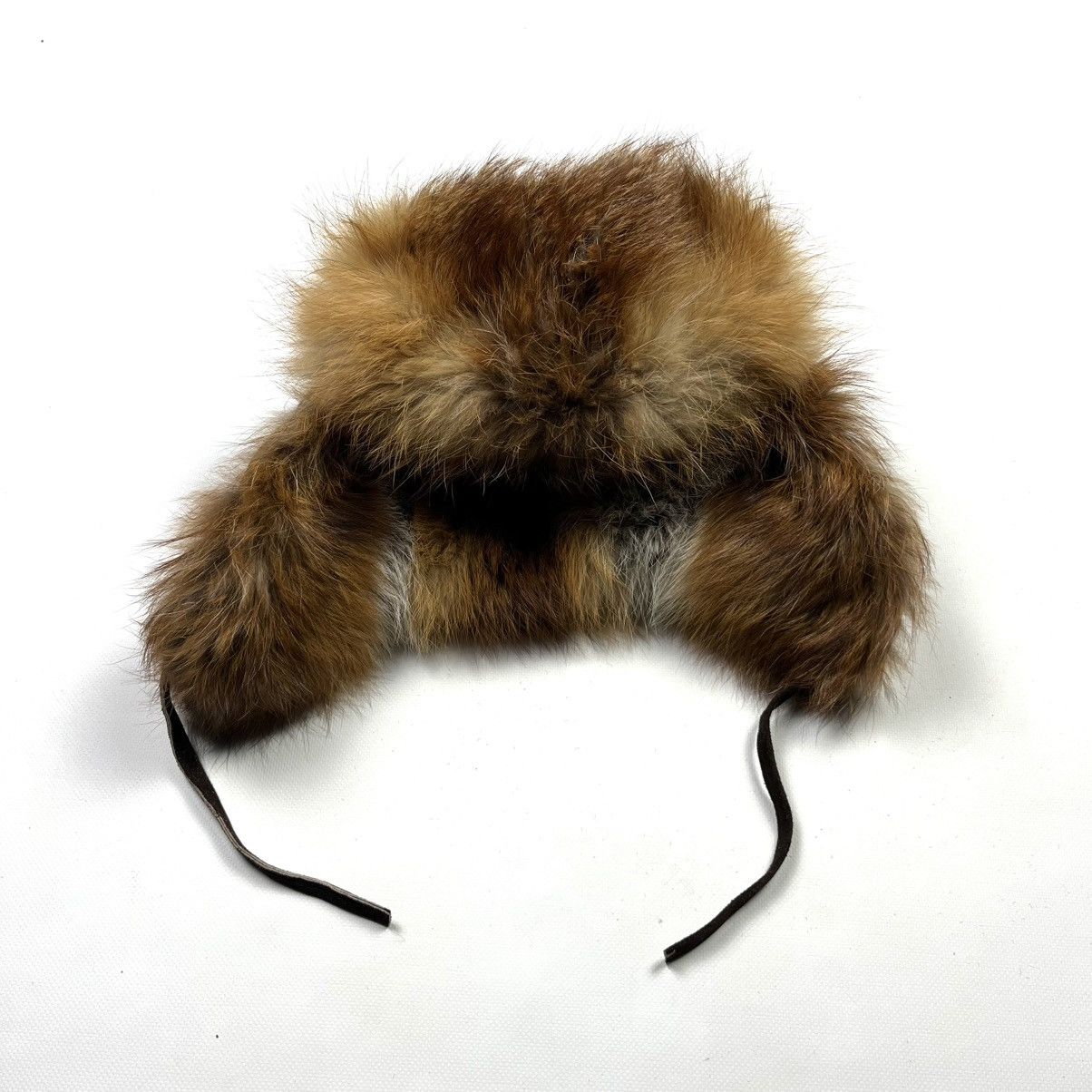 Hysteric Glamour 🦊 Y2K Faux Fur Ushanka Vintage Fuzzy Warm Trapper Hat Size ONE SIZE - 2 Thumbnail