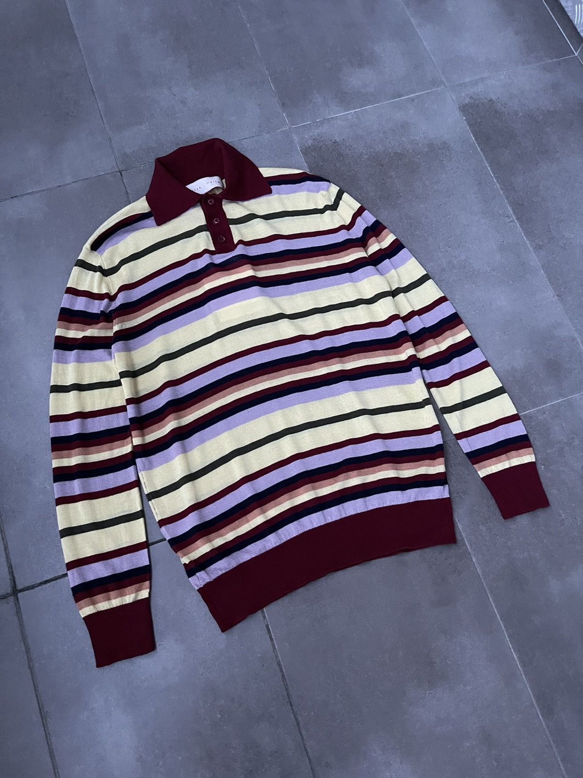 Other !DS! SS22 Lukhanyo Mding Multicolor Wool Sweater Size US M / EU 48-50 / 2 - 9 Thumbnail