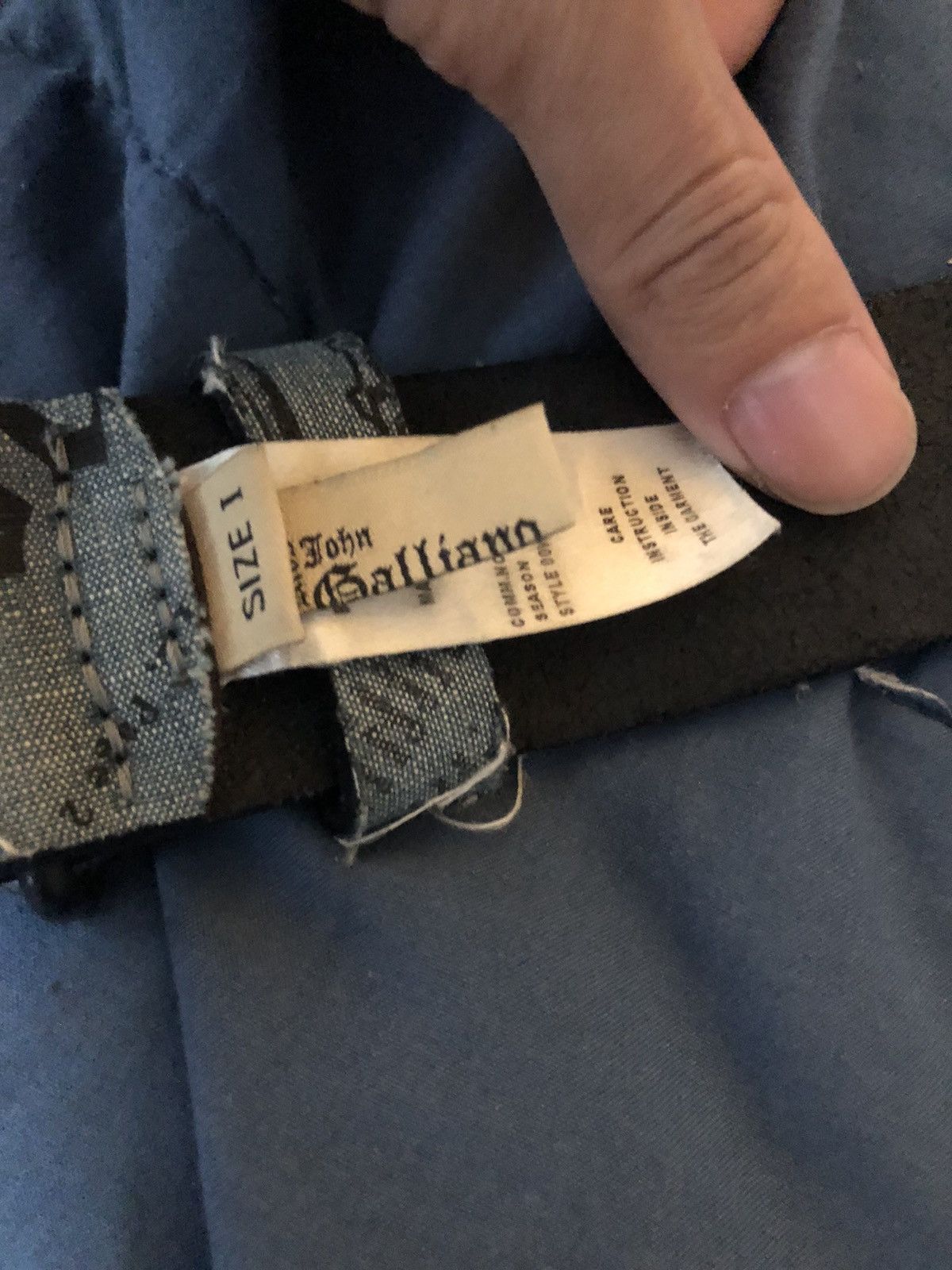 John Galliano John Galliano belts Size ONE SIZE - 7 Thumbnail