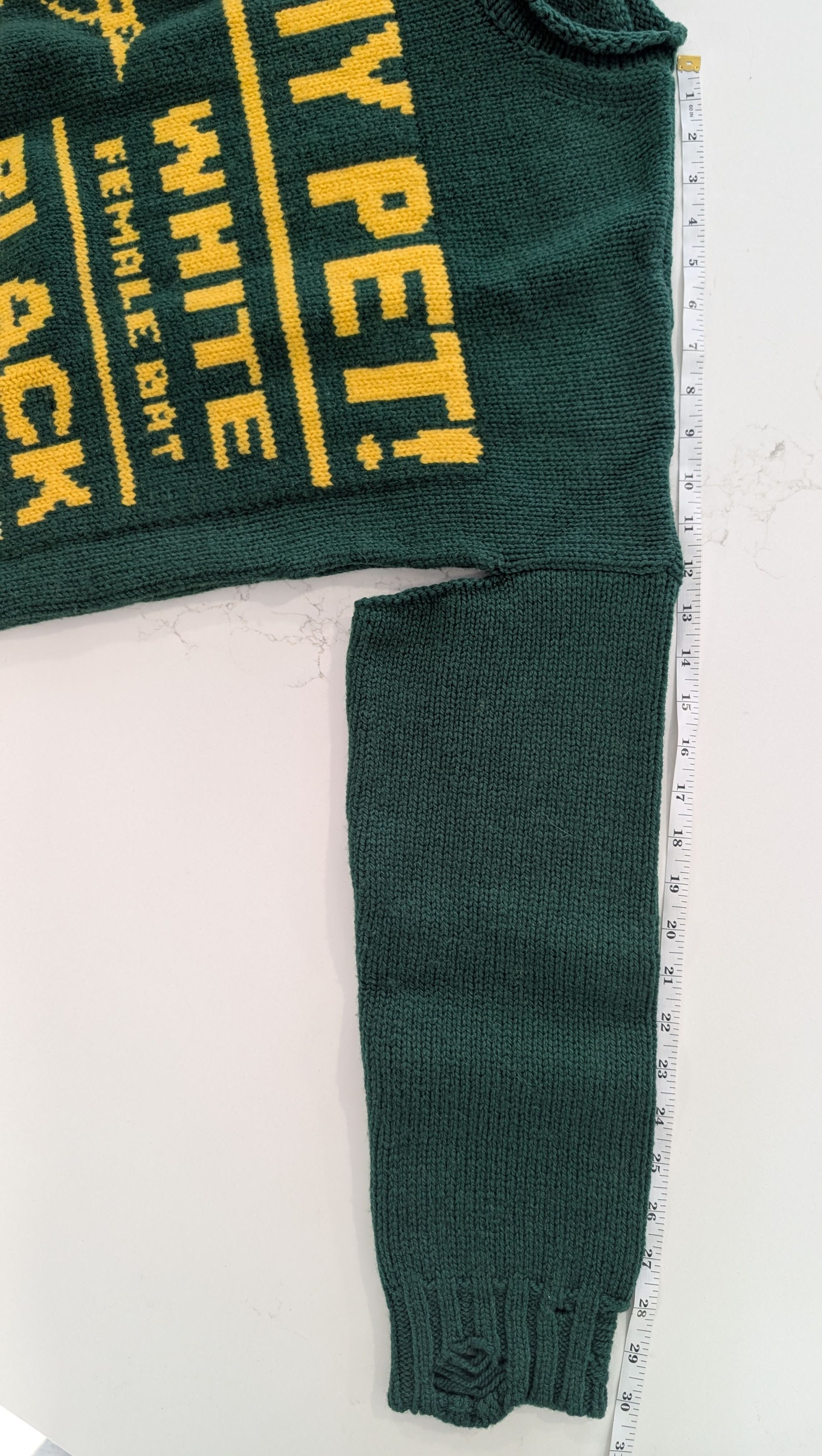MM6 MM6 Maison Margiela “Lost My Pet” Sweater – Virgin Wool Size US M / EU 48-50 / 2 - 17 Thumbnail